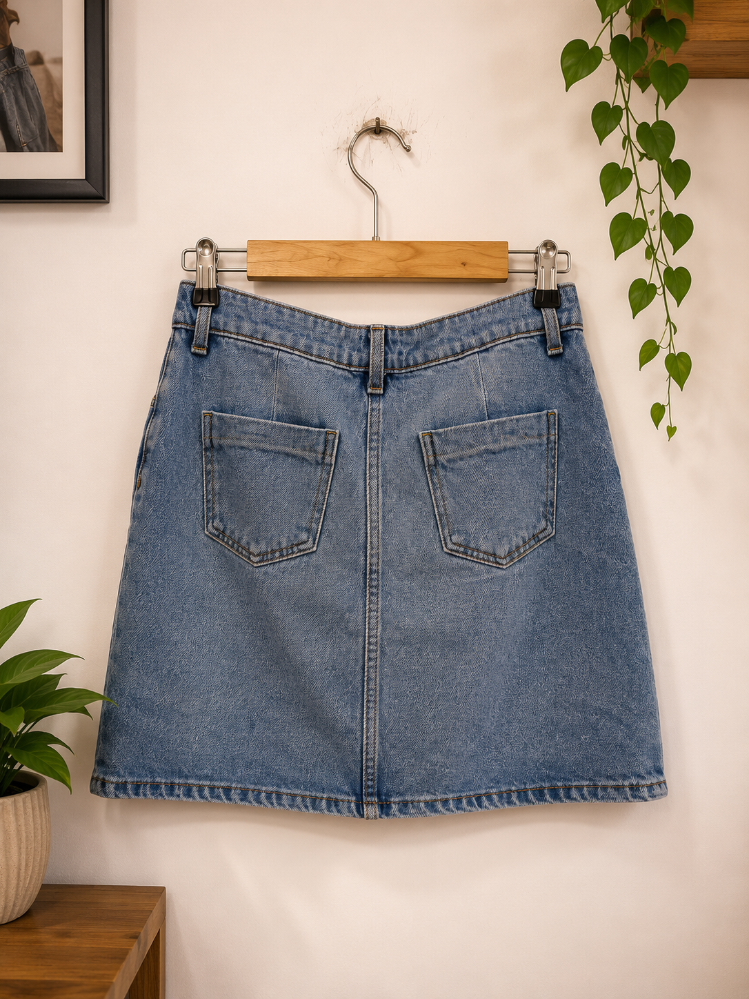 Y2K Bohem Denim Etek
