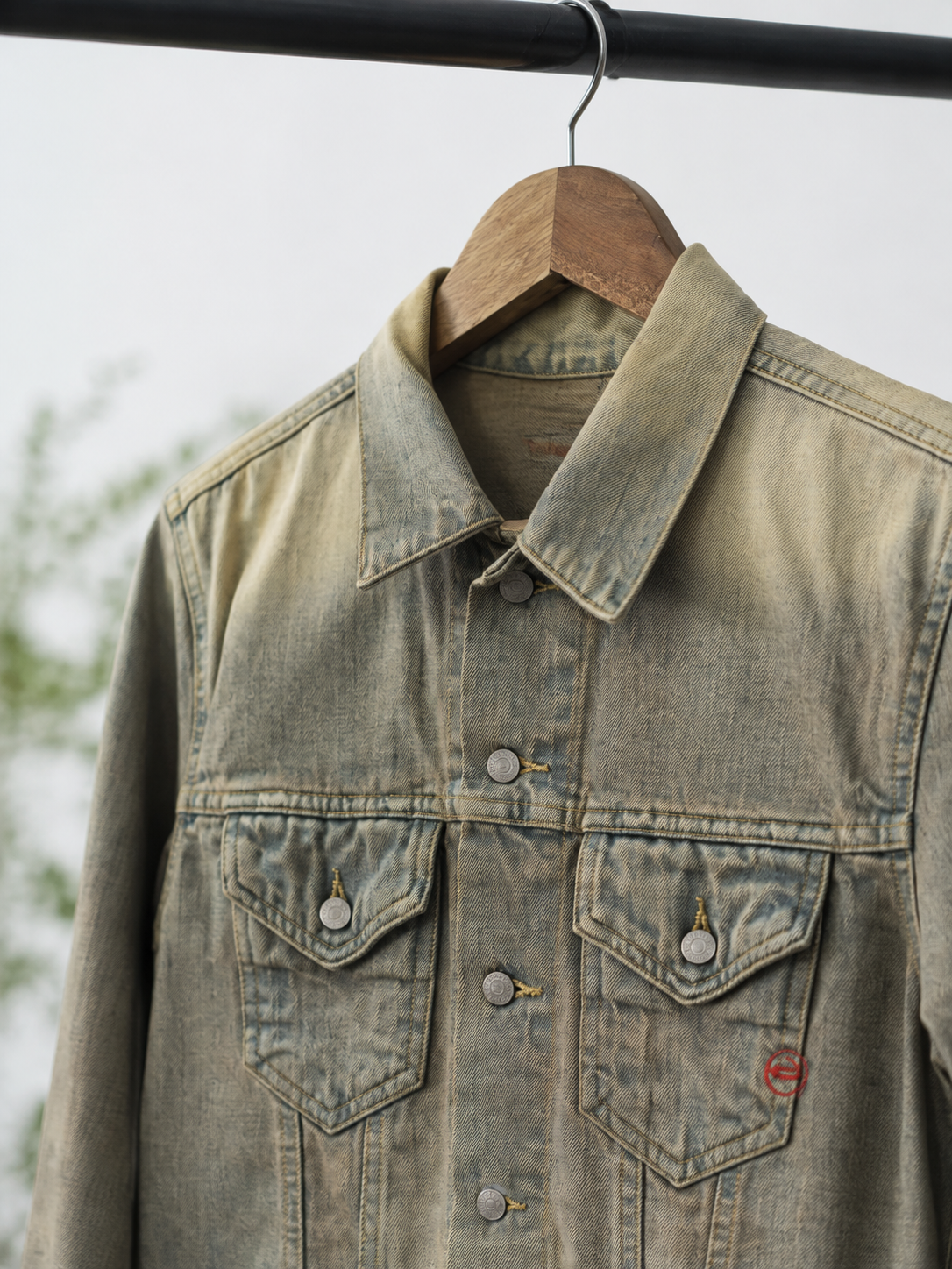 Y2K Classic Wash Trucker Denim Ceket