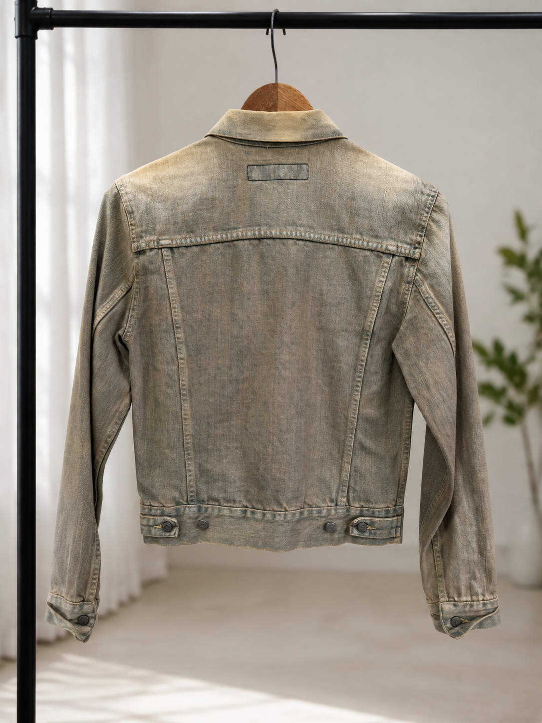 Y2K Classic Wash Trucker Denim Ceket