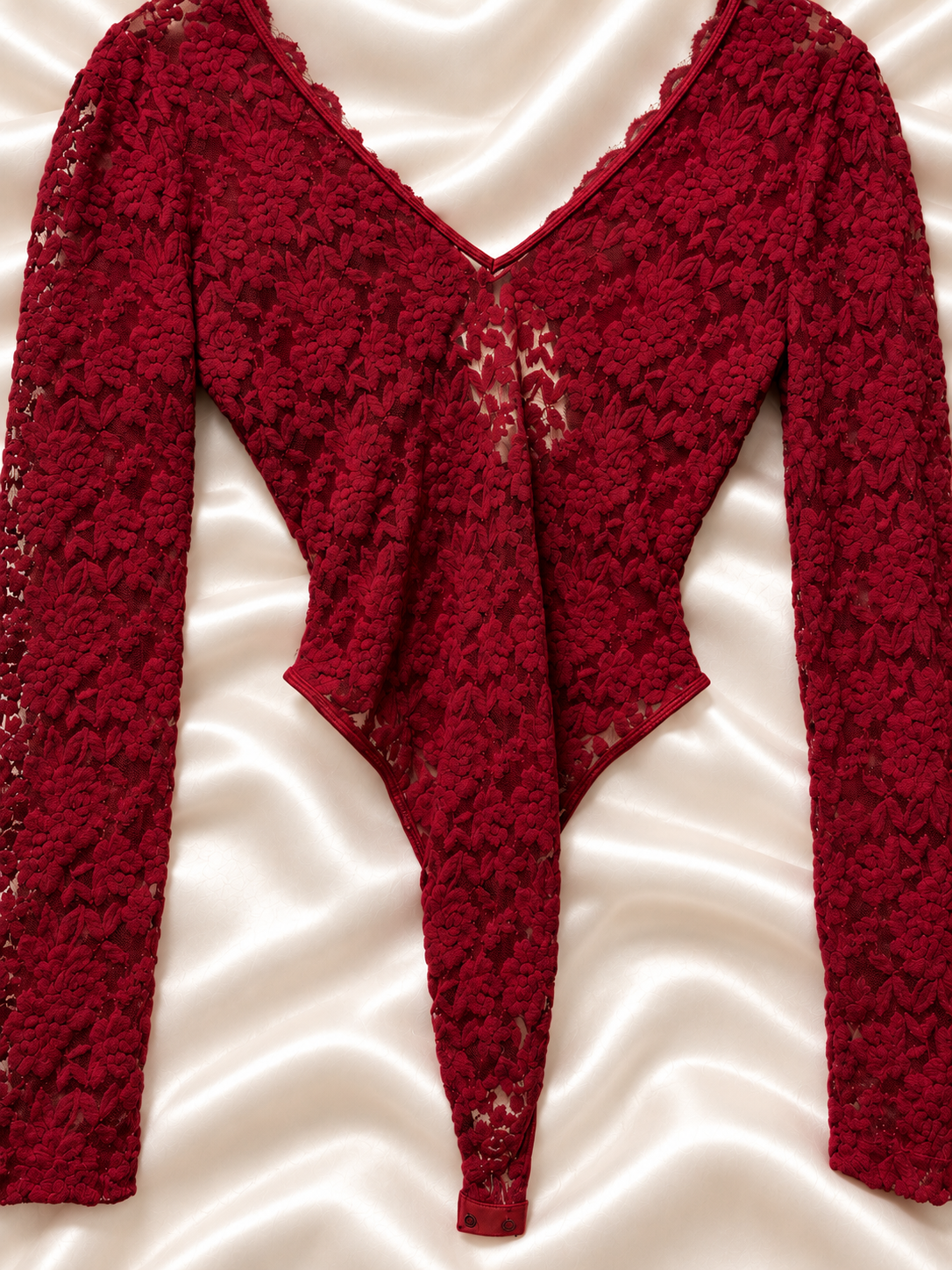 Y2K Dantelli&Büzgülü Bodysuit