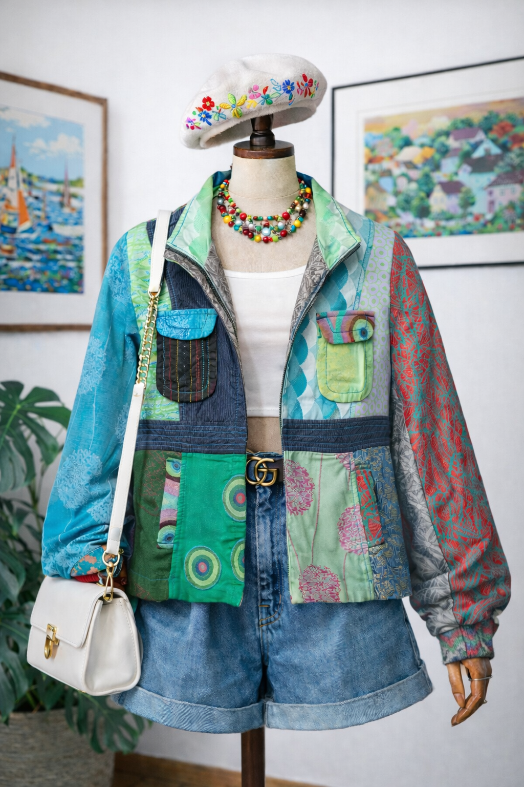Y2K Desigual Boho Ceket