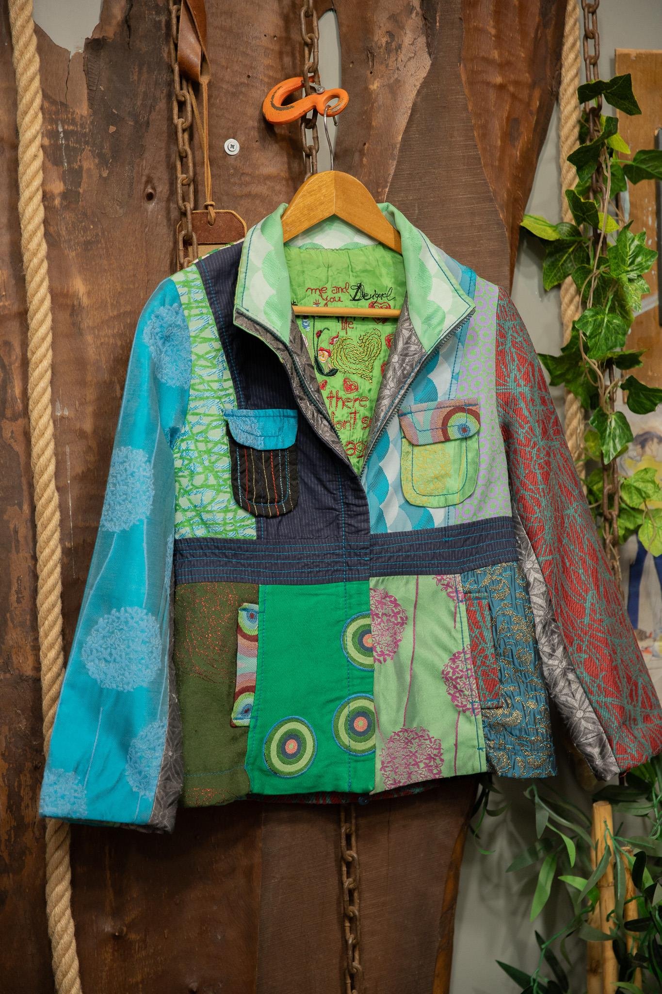 Y2K Desigual Boho Ceket