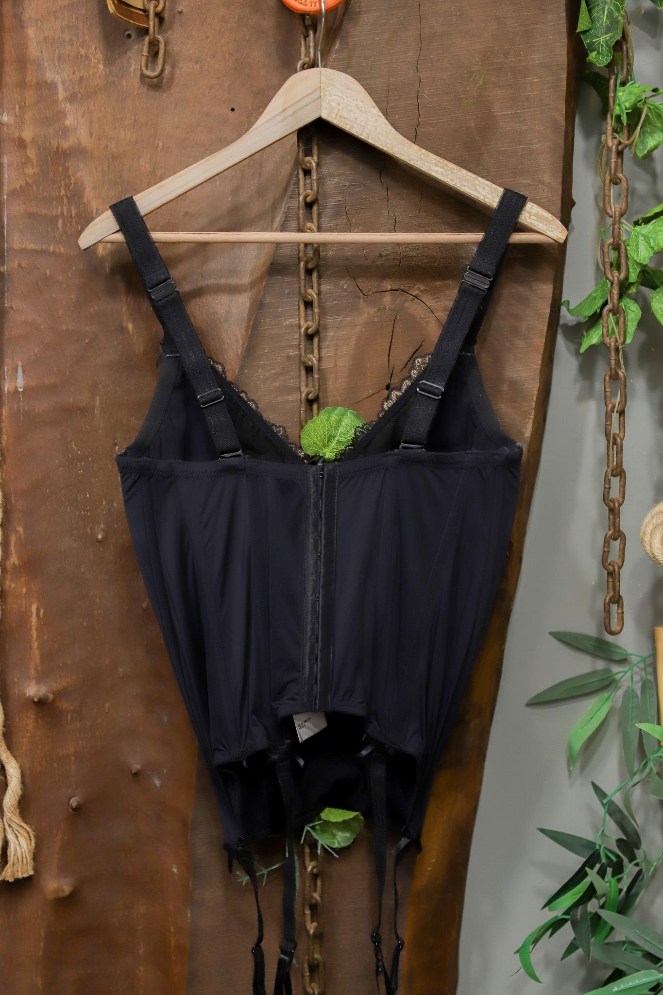 Y2K Gothic Dantelli Bustier