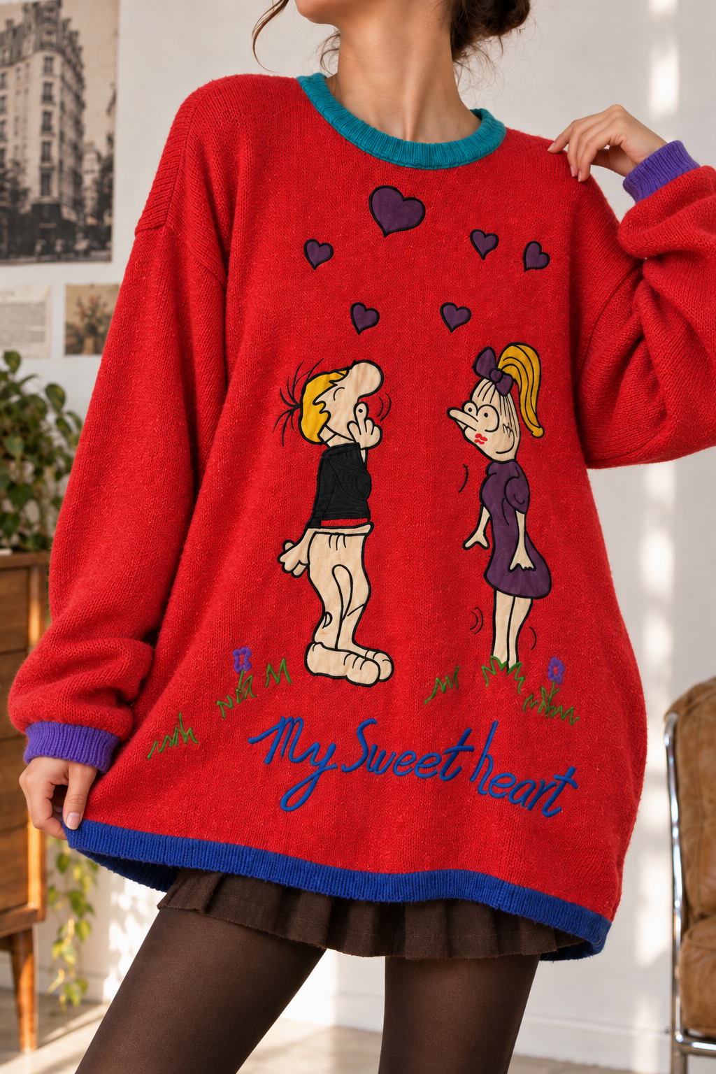 Y2K Kidcore Style Cartoon Kazak