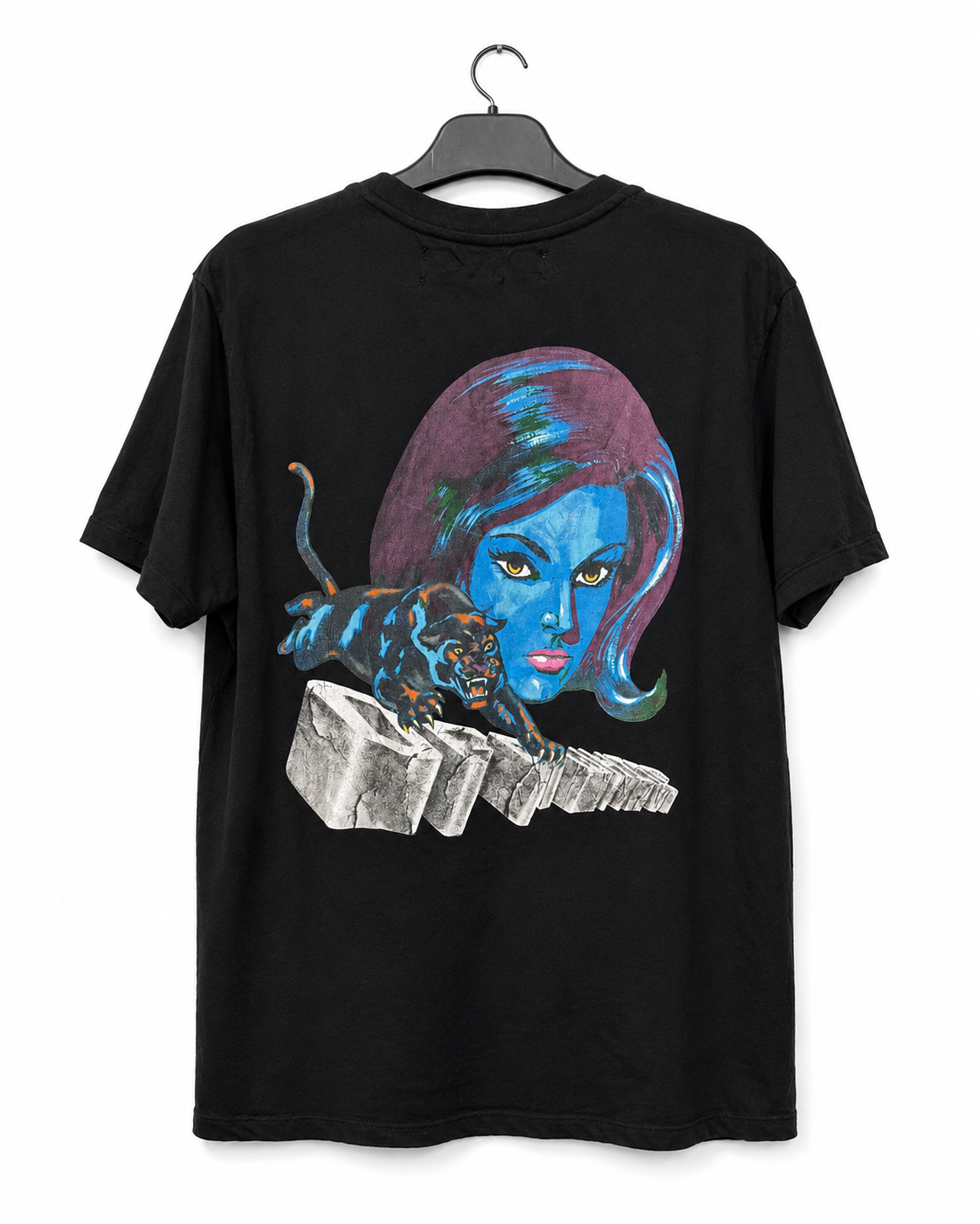 Y2K MAIN LABEL İllüstrasyon Baskı Tişört