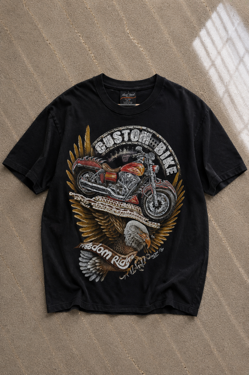 Y2K Rock Chang Biker Tişört