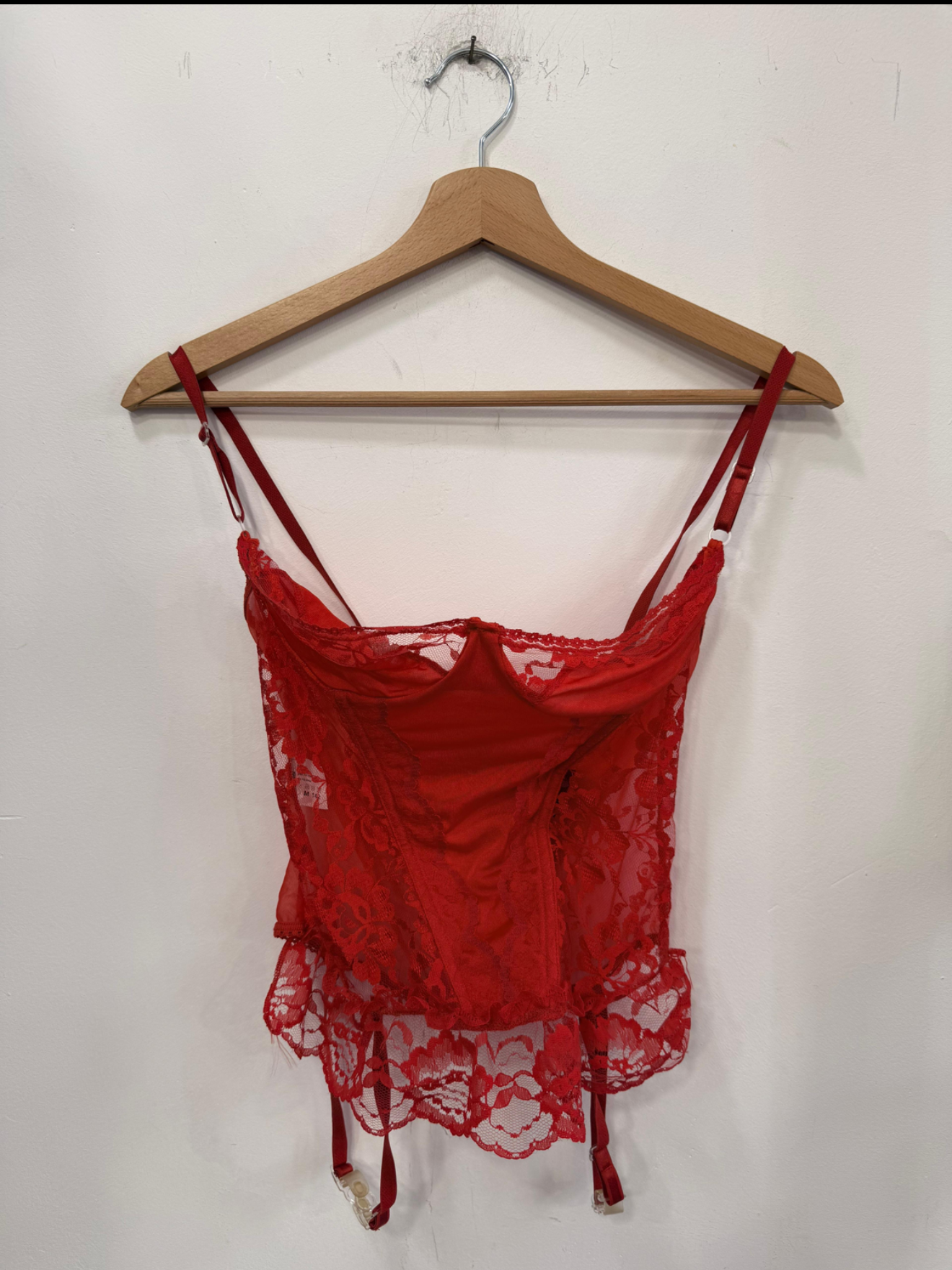 Y2K Romantik Dantelli Korse