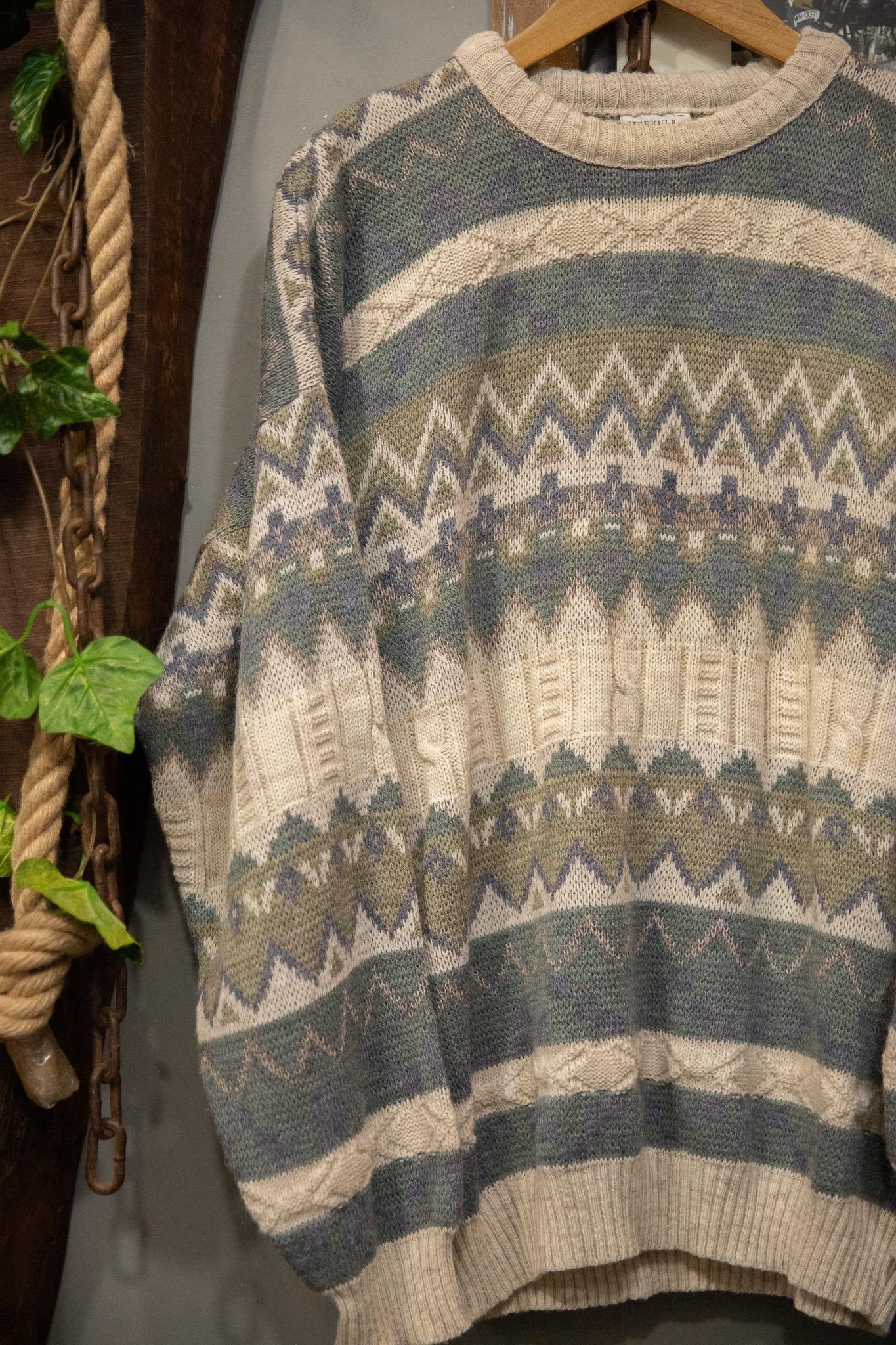 Zigzag Warmth Salaş Kazak