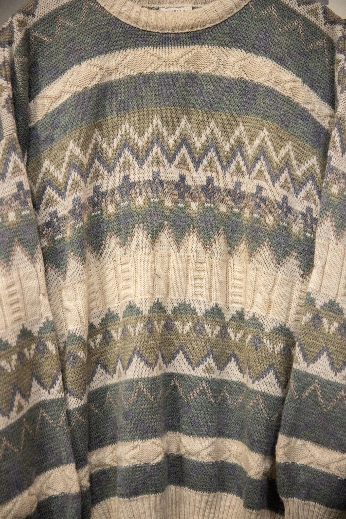 Zigzag Warmth Salaş Kazak