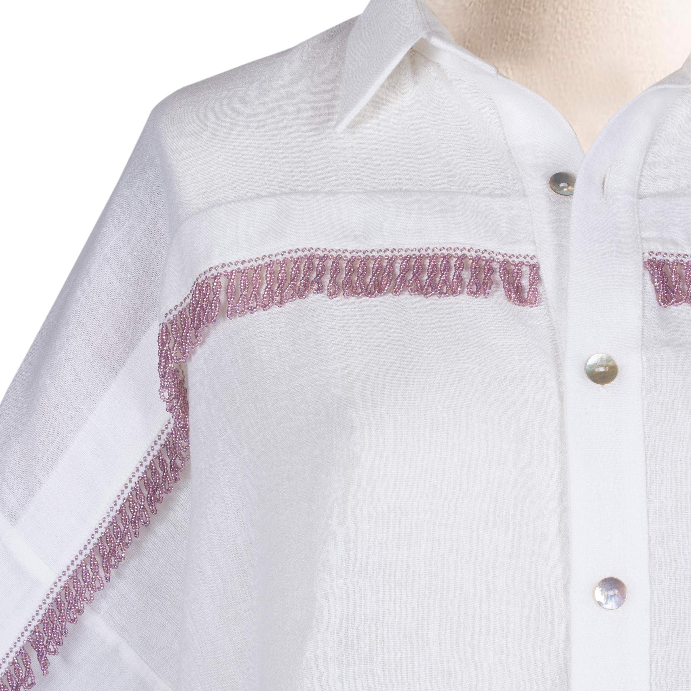 BONCUK OYALI KOTON GÖMLEK