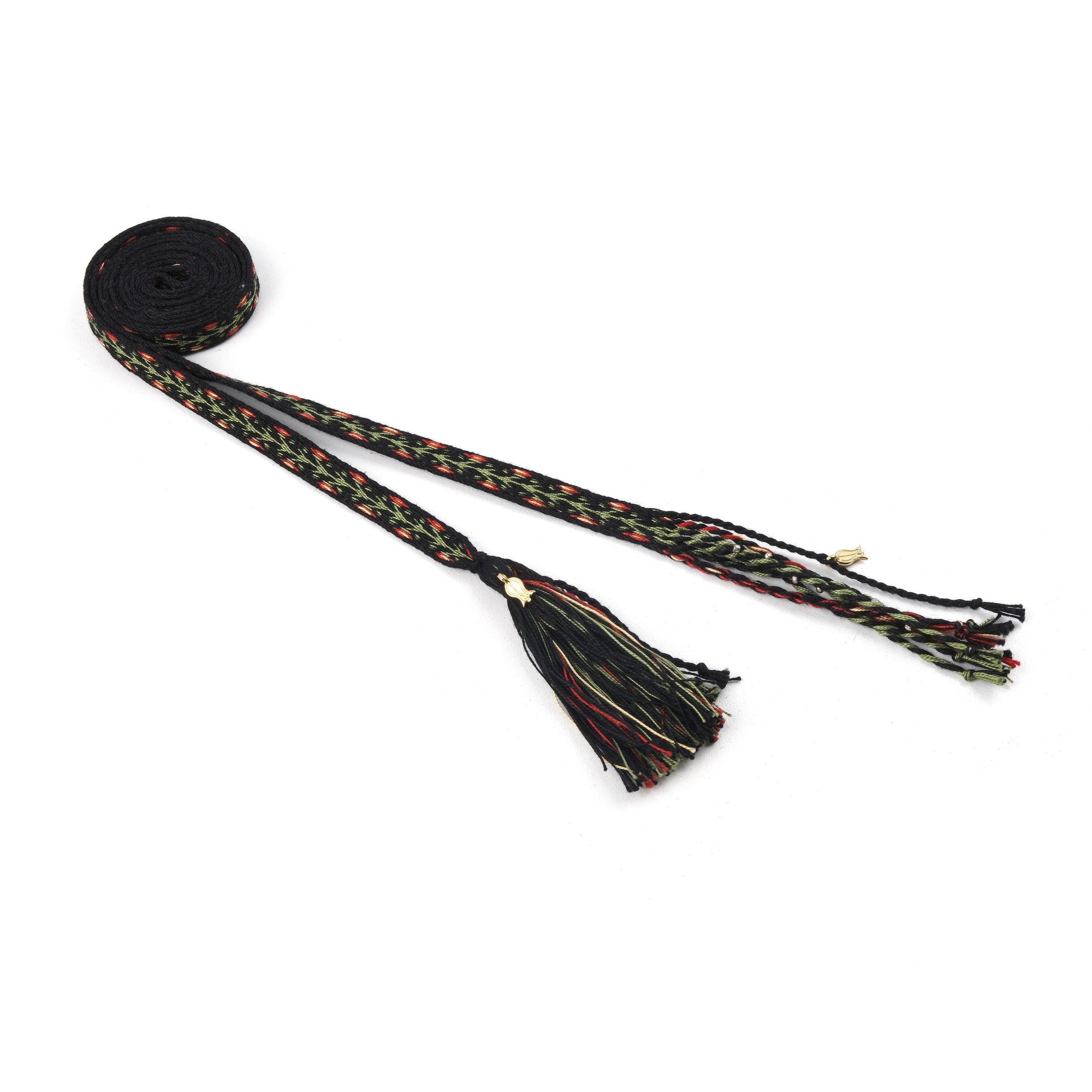 ÇARPANA DOKUMA KEMER (İNCE)