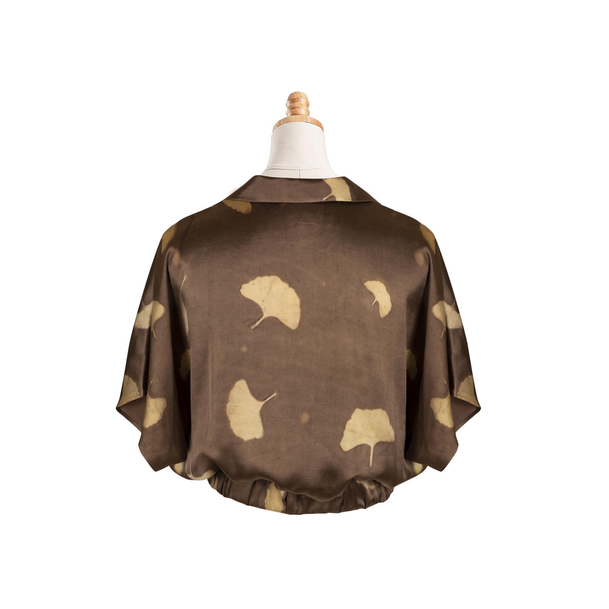 EKOLOJİK BASKI CROP GÖMLEK