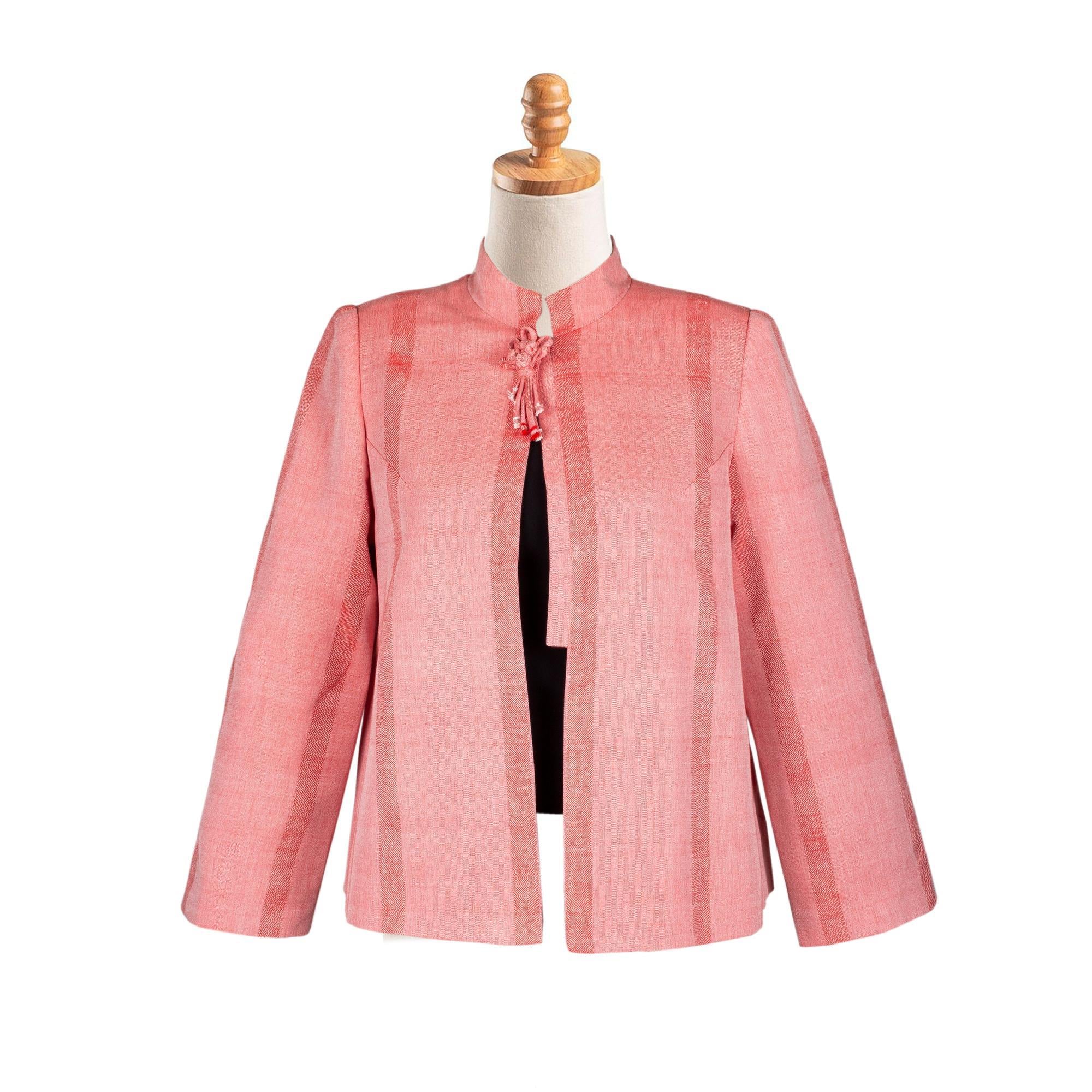 FİTİLLİ PEMBE CEKET