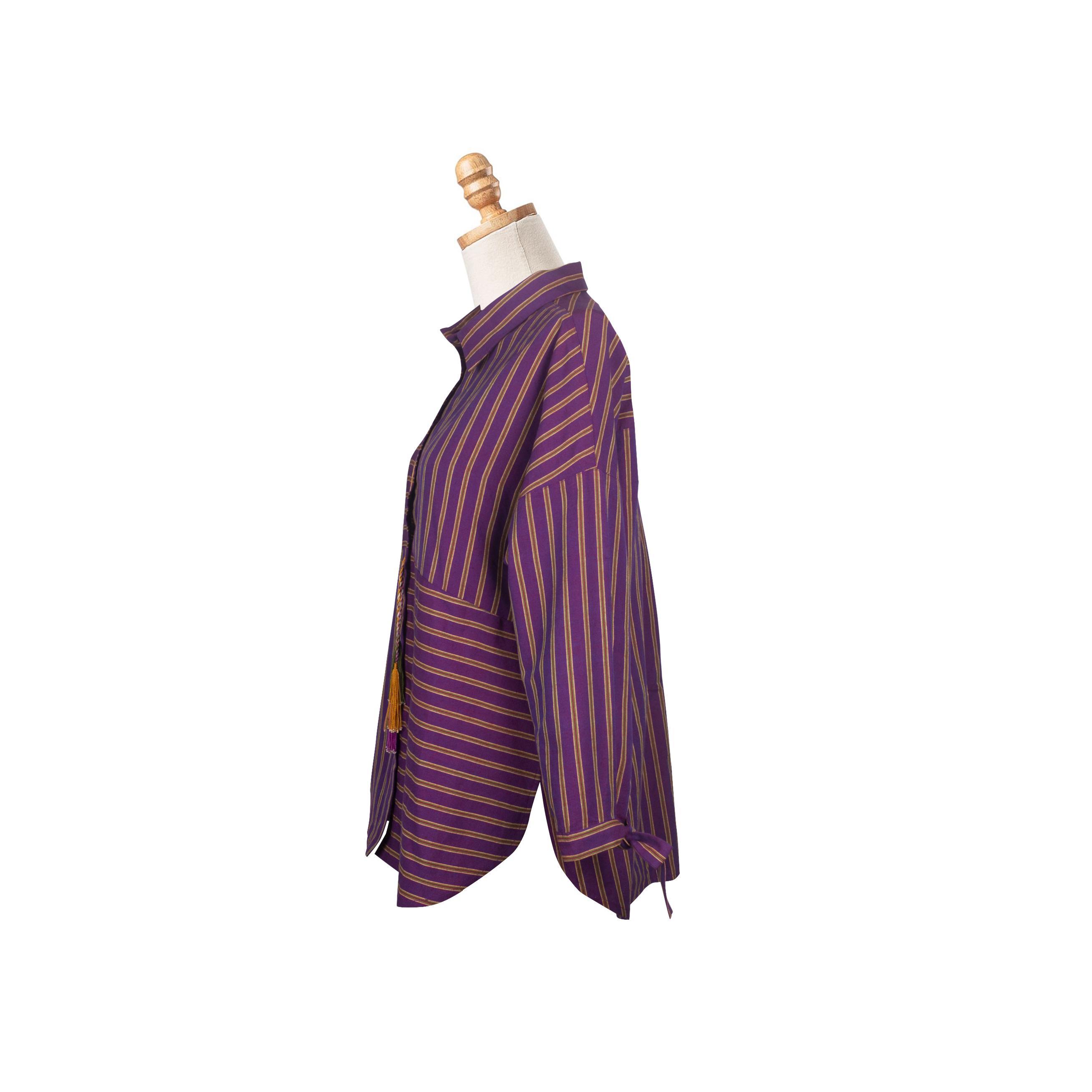 GAZENNE DOKUMA GÖMLEK