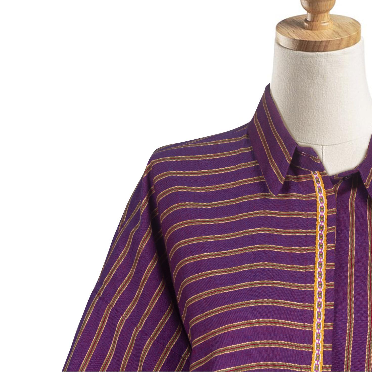 GAZENNE DOKUMA GÖMLEK