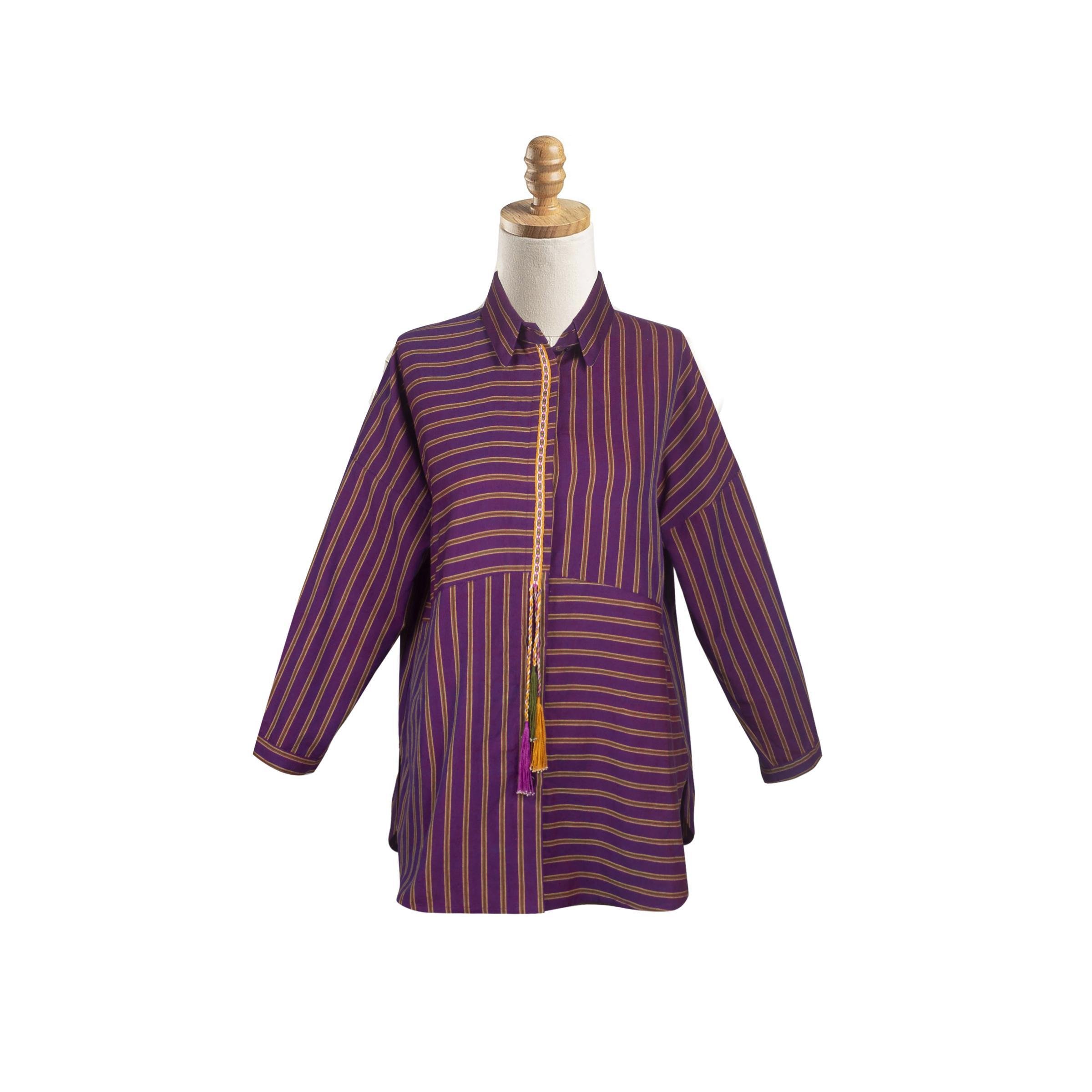 GAZENNE DOKUMA GÖMLEK