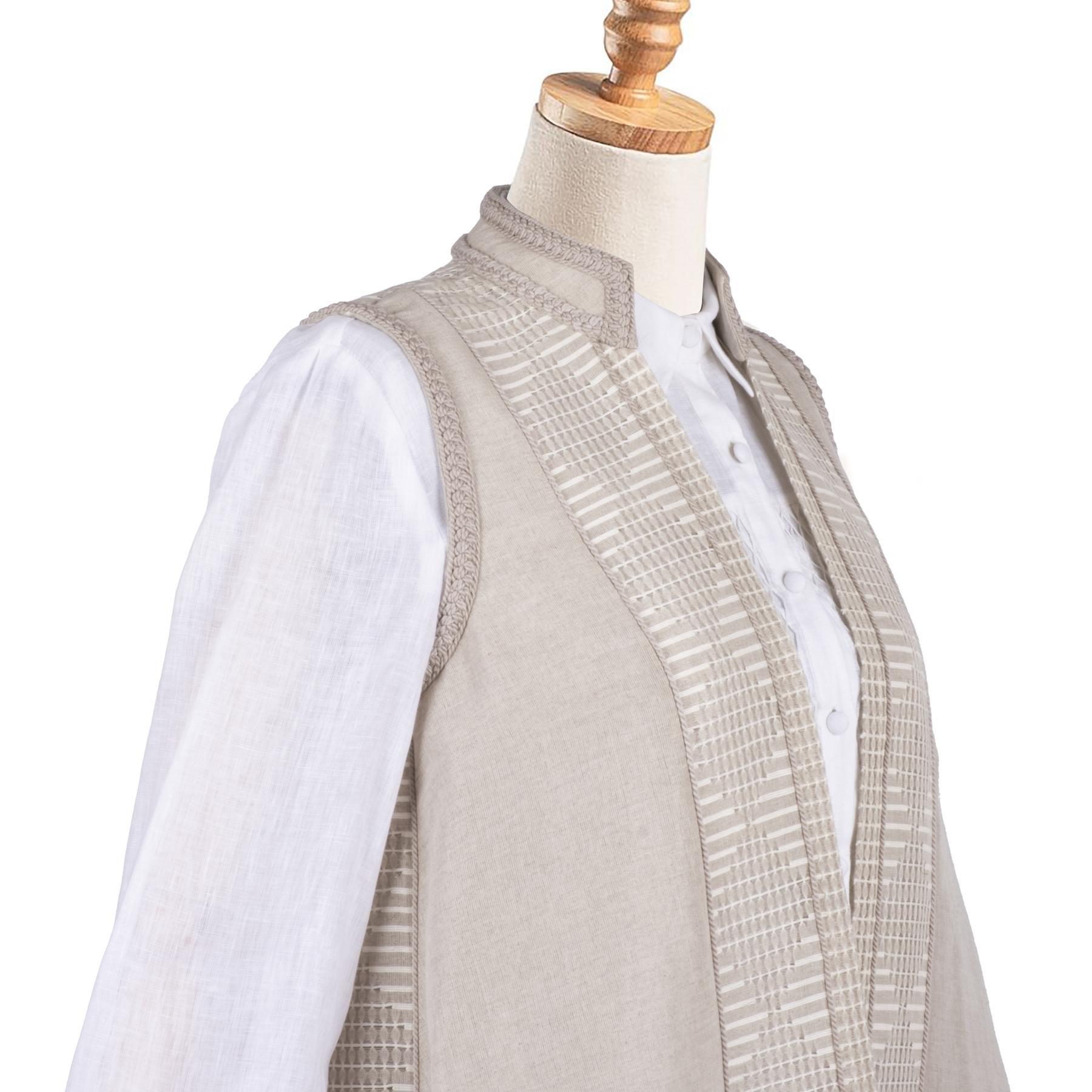 GRİ DOKUMA PİRPİRİ KAFTAN