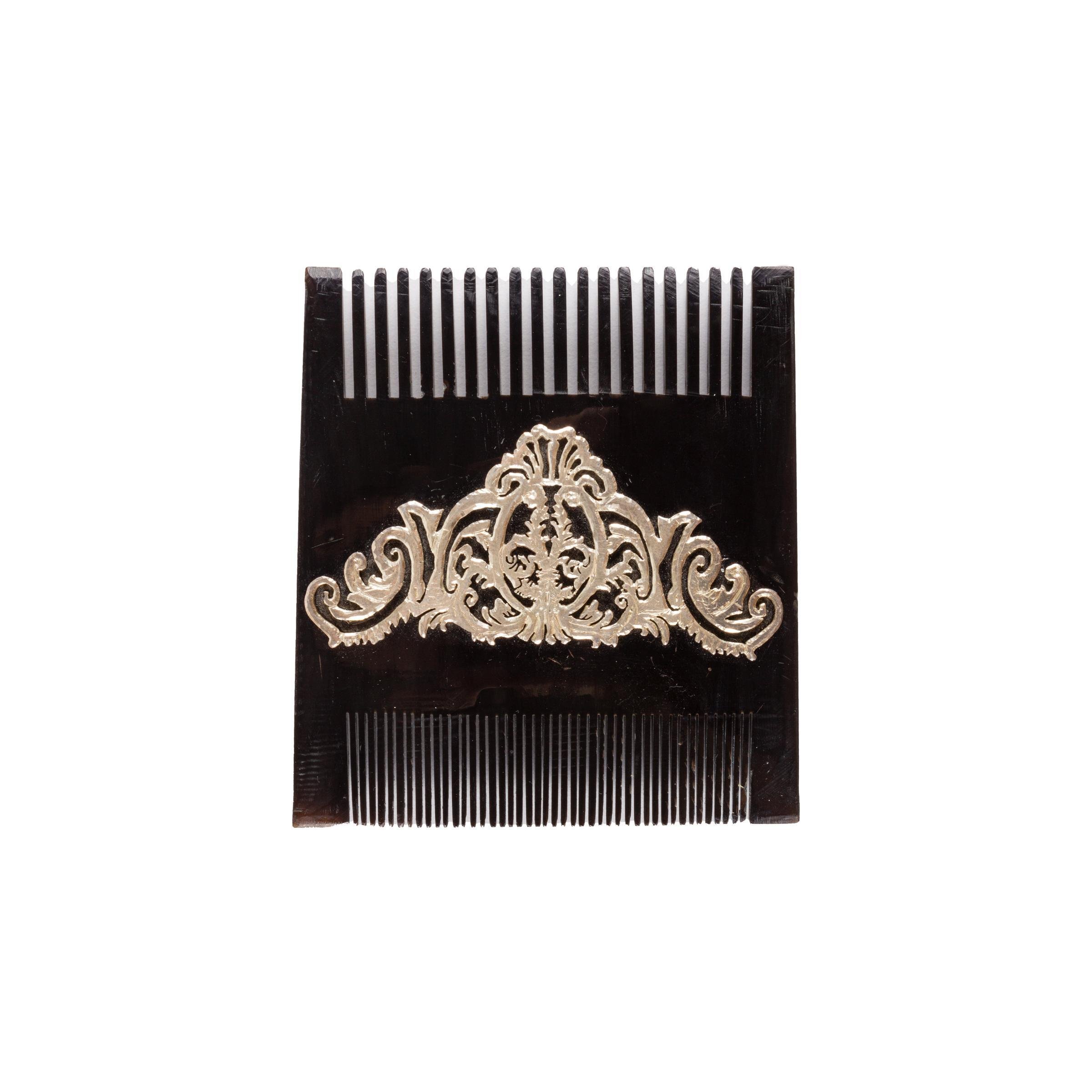 GÜMÜŞ İŞLEMELİ TARAK