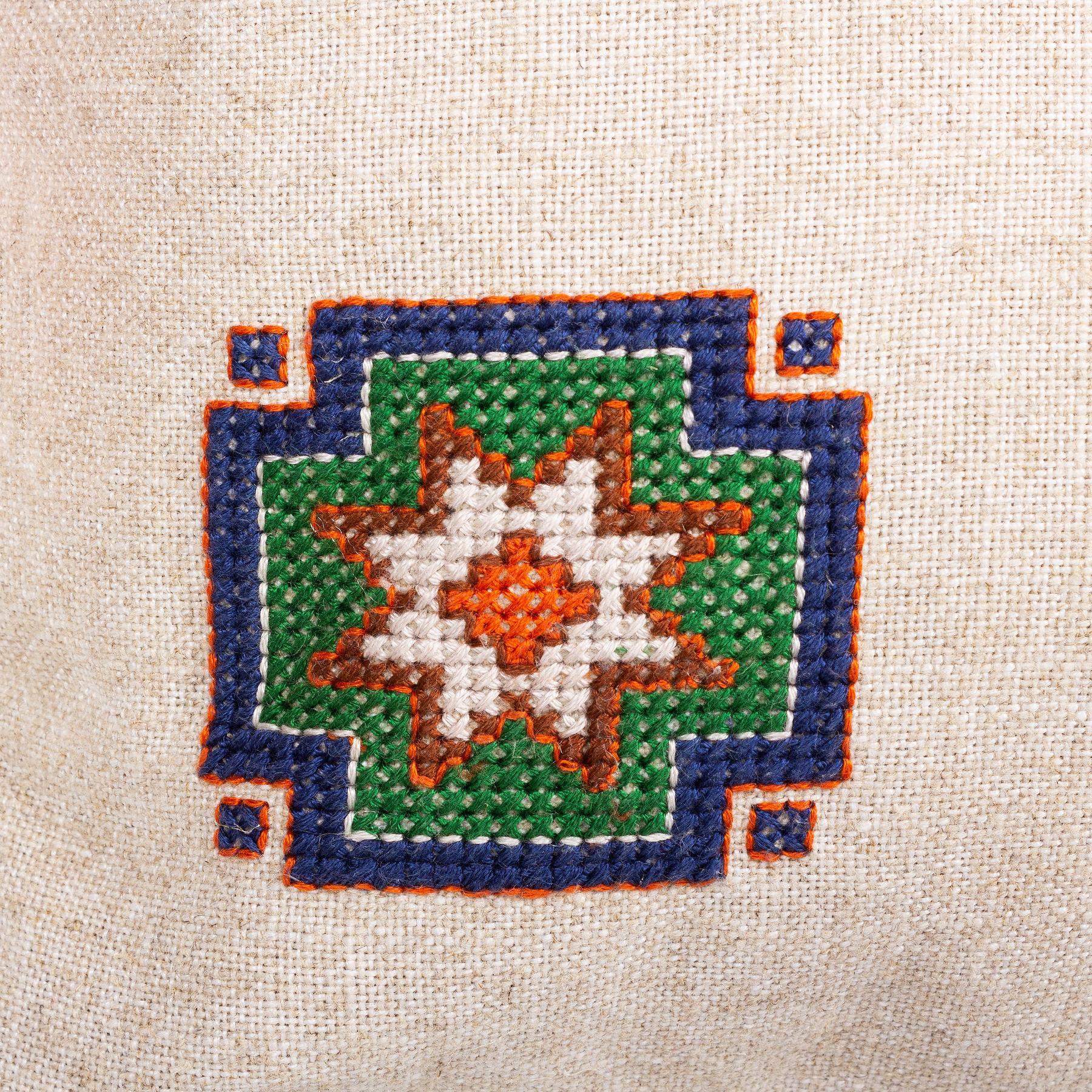 KANAVİÇE KETEN CEKET VE ÇANTA