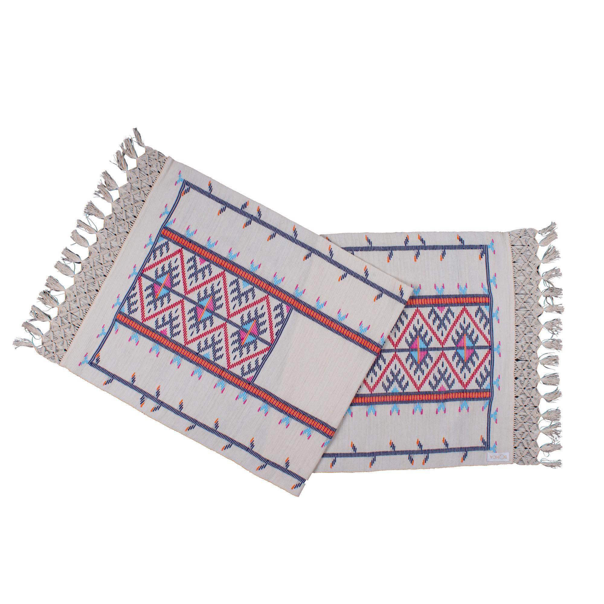 KIRKA DOKUMA KREM PEŞKİR