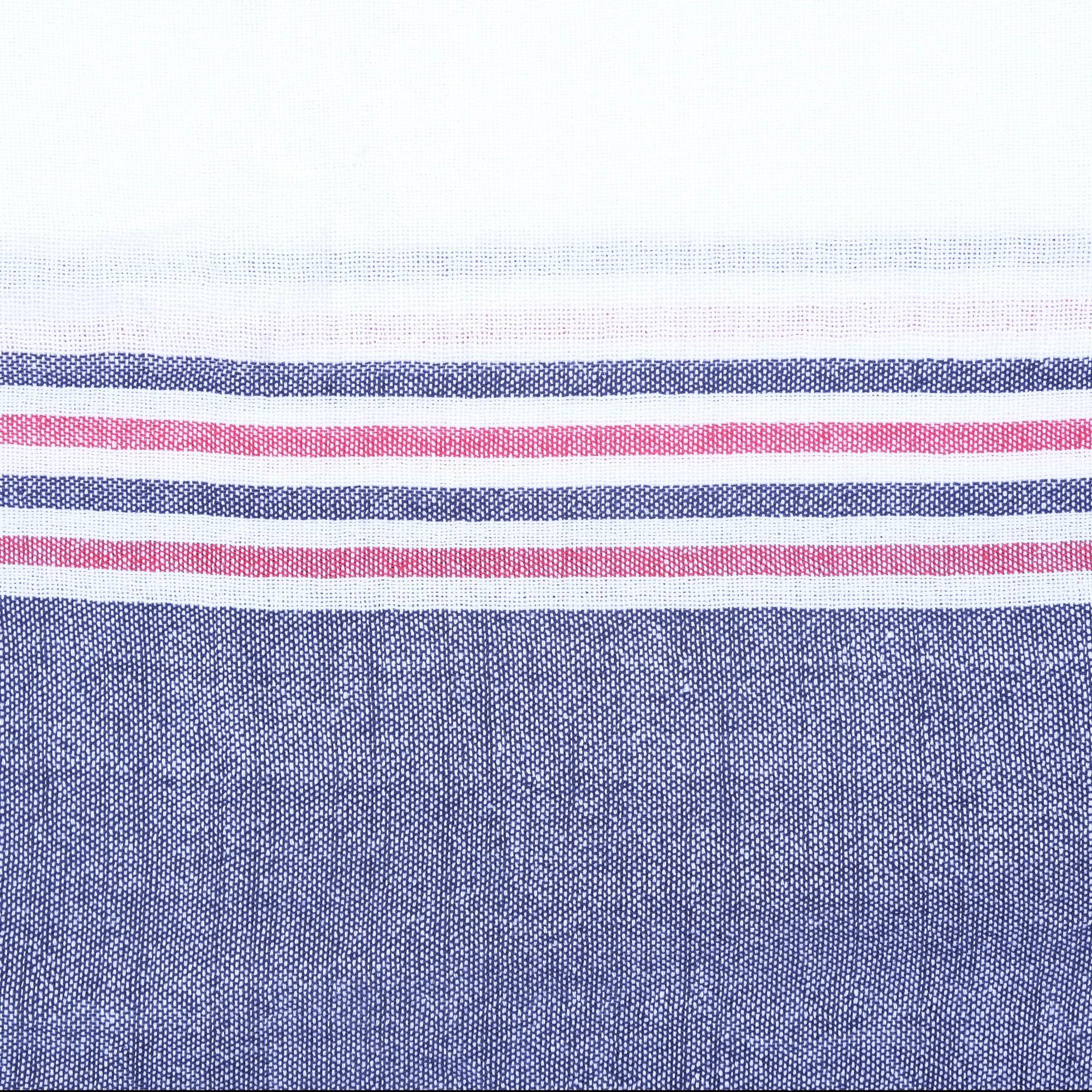 LACİVERT KIRMIZI ÇİZGİLİ  PEŞTAMAL