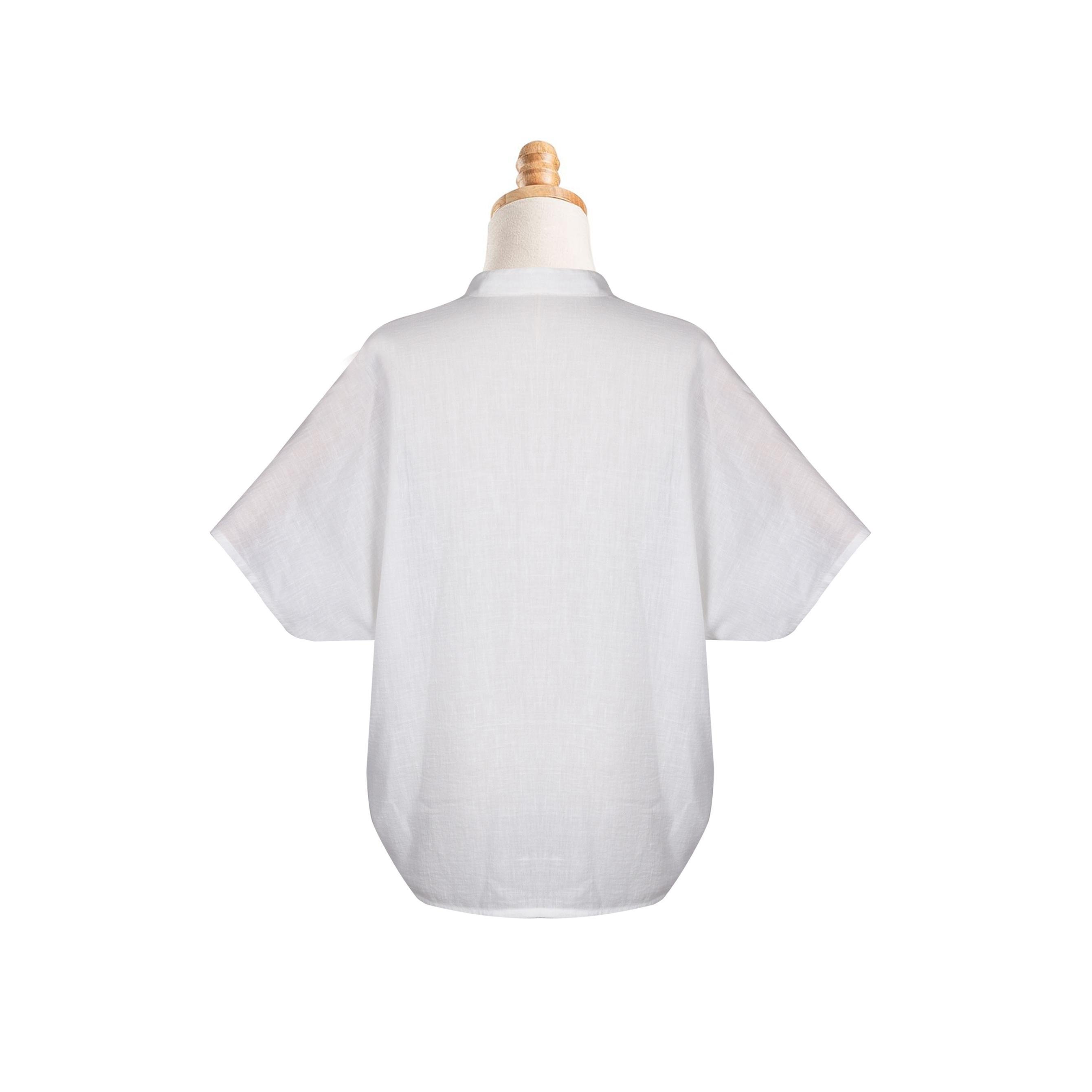 MOR BONCUK OYALI KOTON GÖMLEK