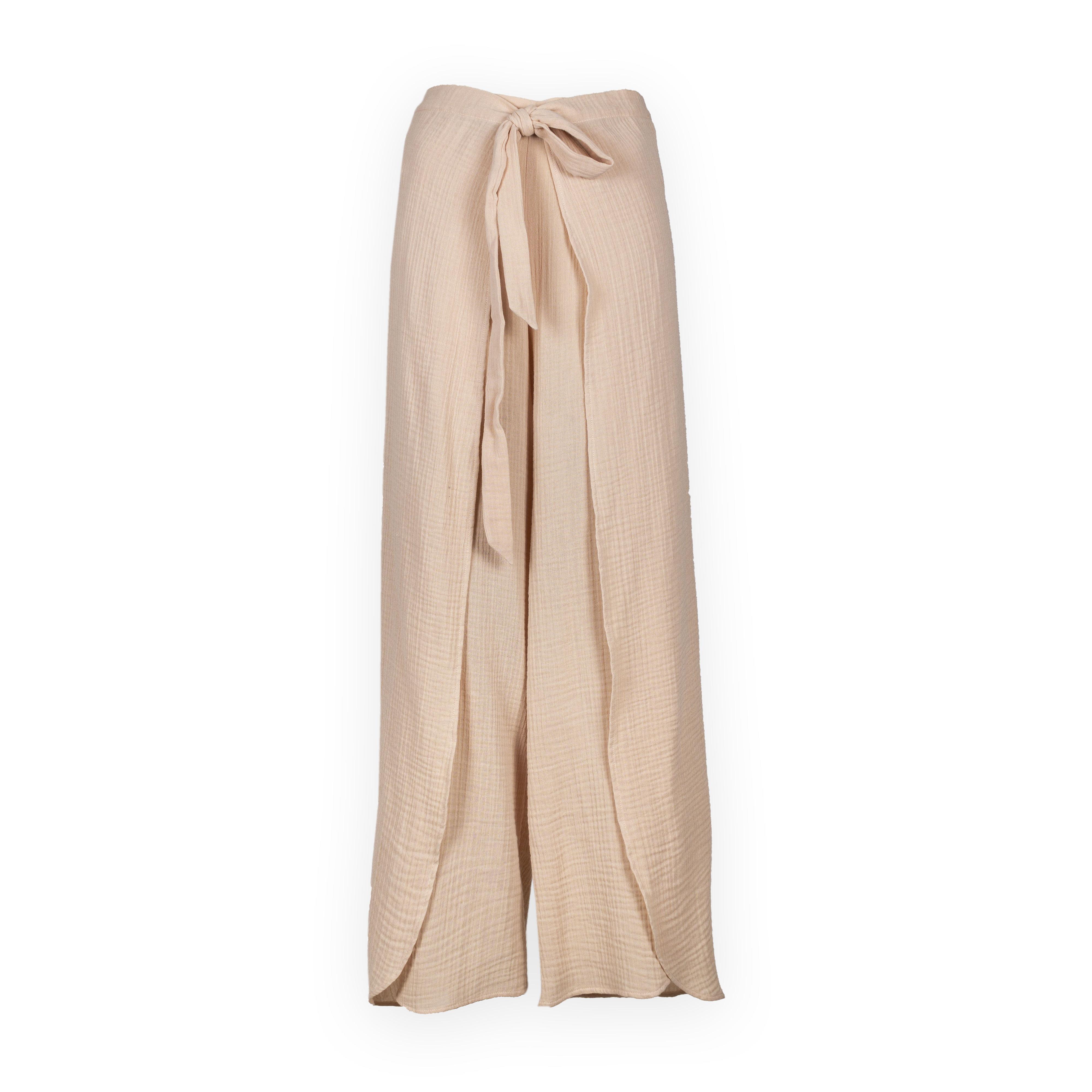 MÜSLİN KAPAKLI PANTOLON