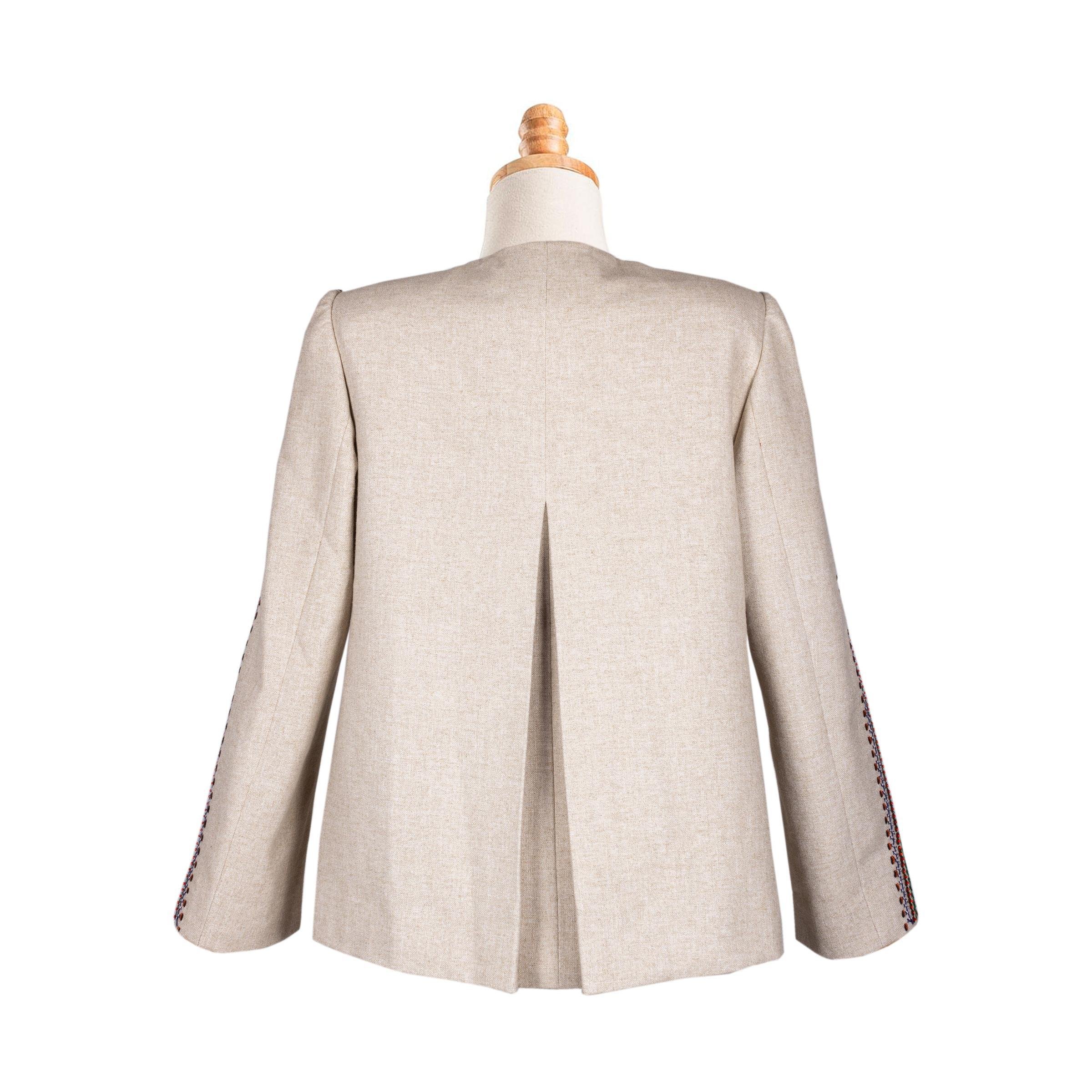 NAKIŞ İĞNELİ CEKET ÇANTA TAKIMI