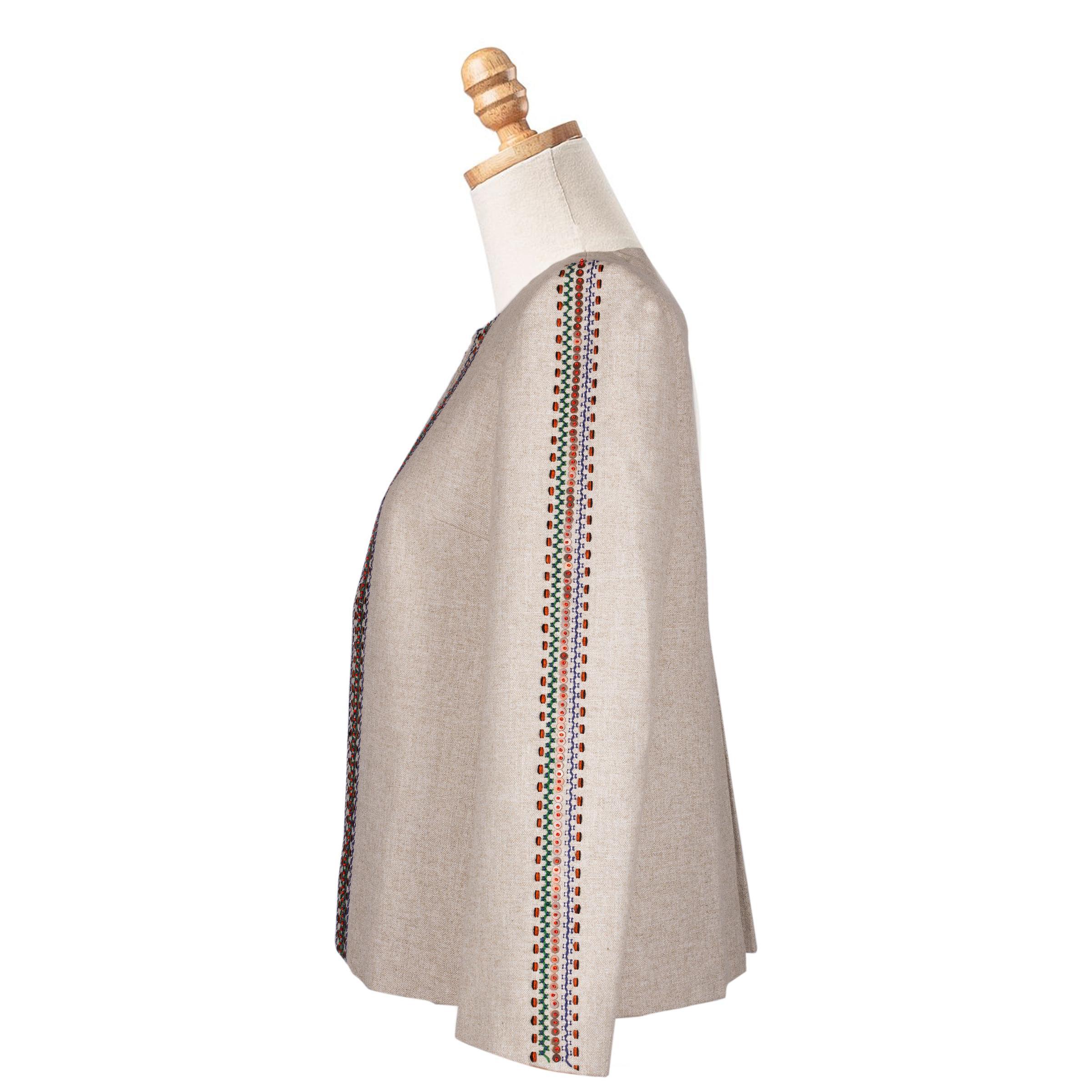 NAKIŞ İĞNELİ CEKET ÇANTA TAKIMI