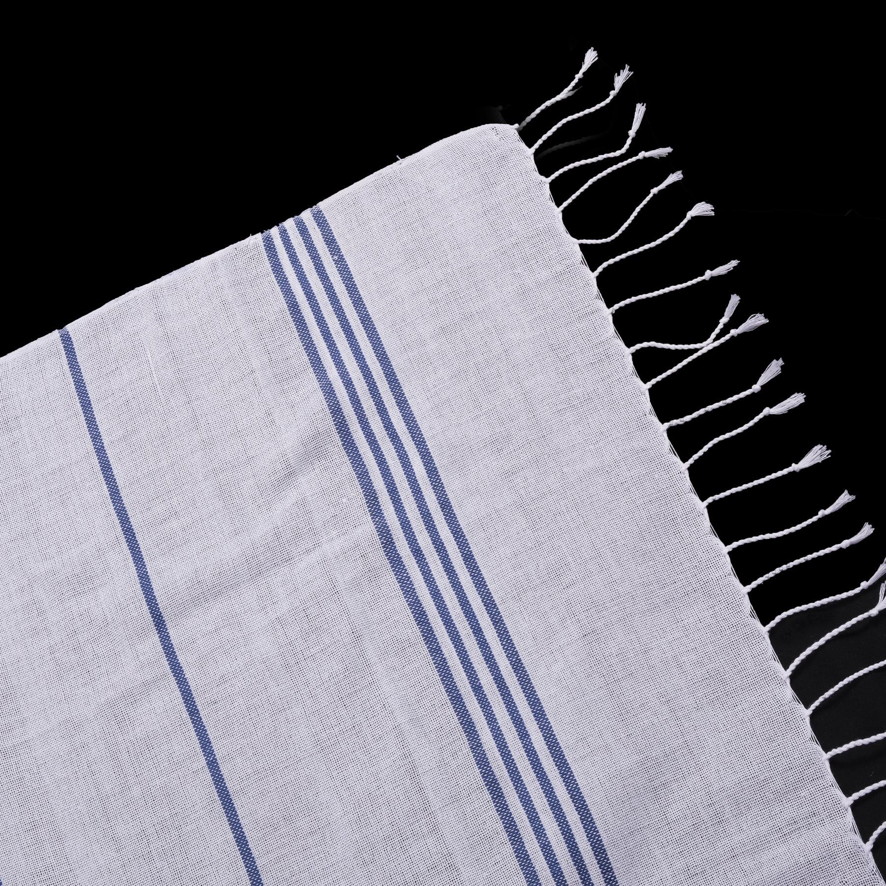 PAMUK BÜRÜMCÜK GRİ ÇİZGİLİ  PEŞTAMAL