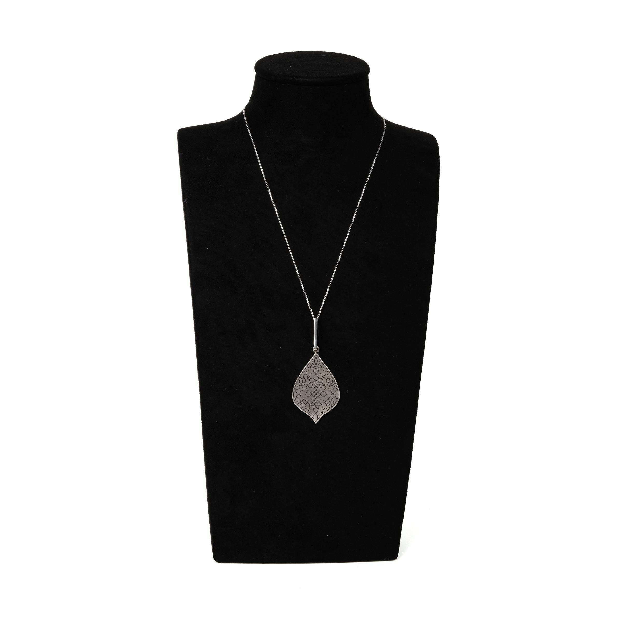 SELÇUK MOTİFLİ AJUR KOLYE - KÜPE SET