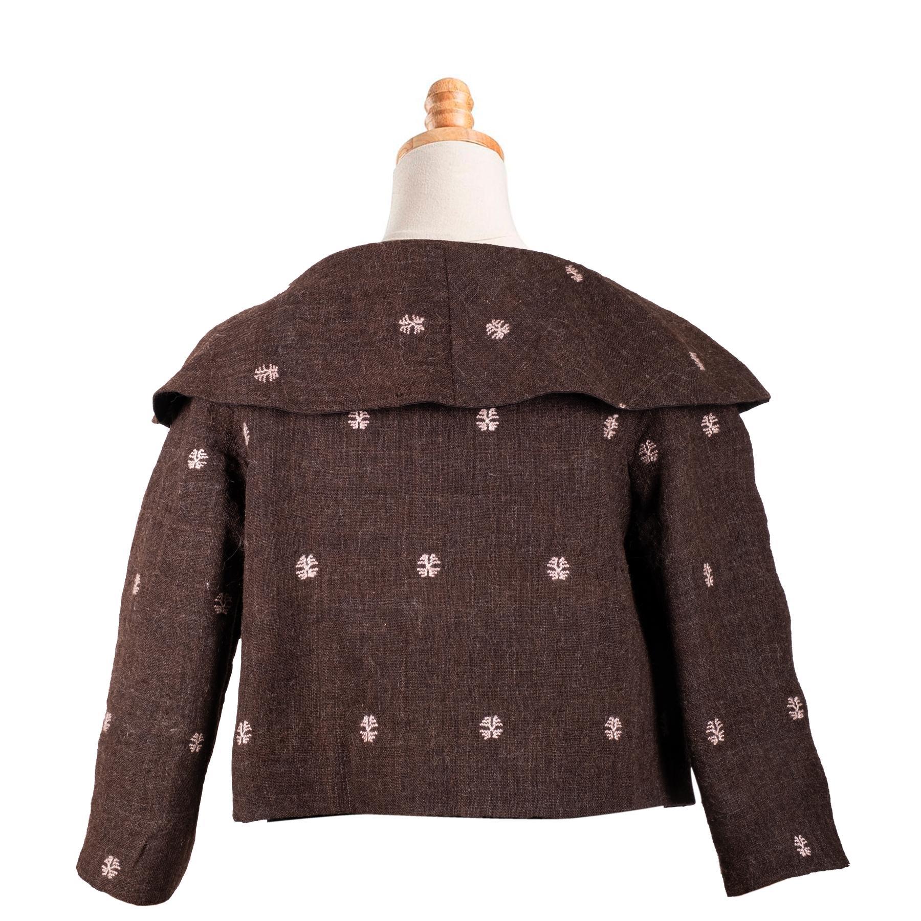 SİYAH EHRAM CROP CEKET
