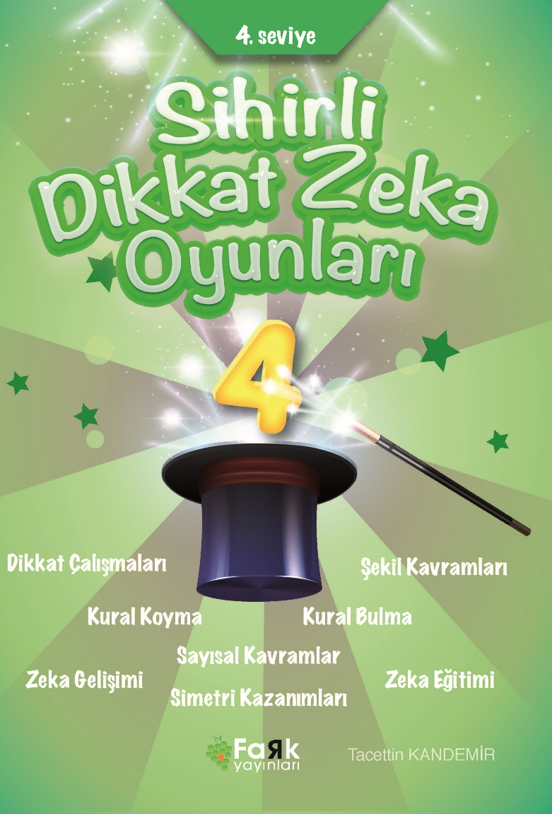 4.Seviye Sihirli Dikkat Zekâ Oyunları 4(İlkokul)