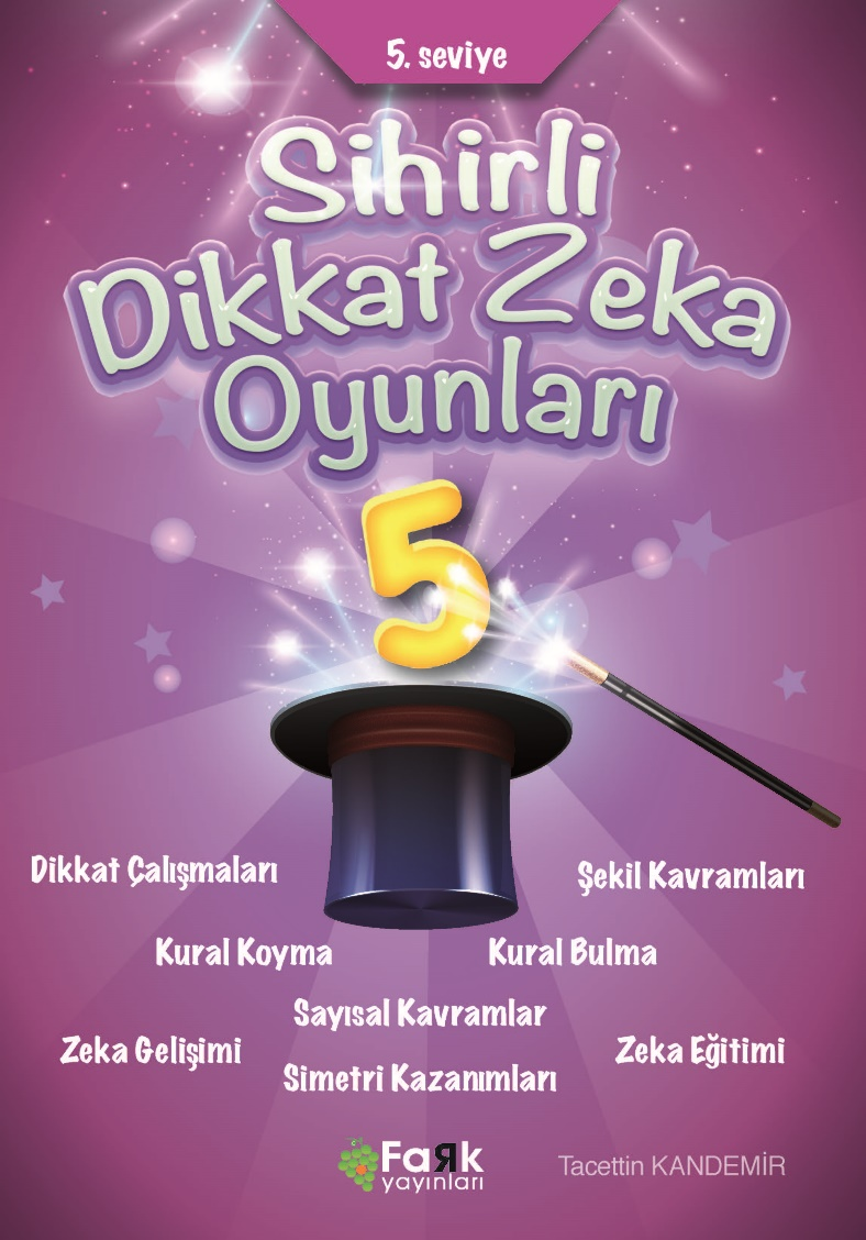 5.Seviye Sihirli Dikkat Zekâ Oyunları 5(İlkokul)