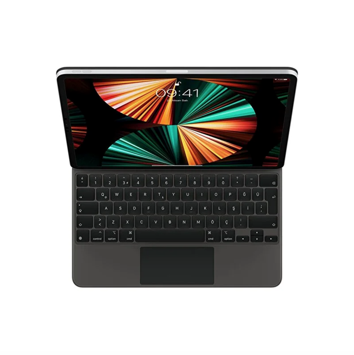 12.9 inç iPad Pro (3,4,5,6. nesil) için Magic Keyboard - Türkçe Q Klavye - Siyah MJQK3TQ/A