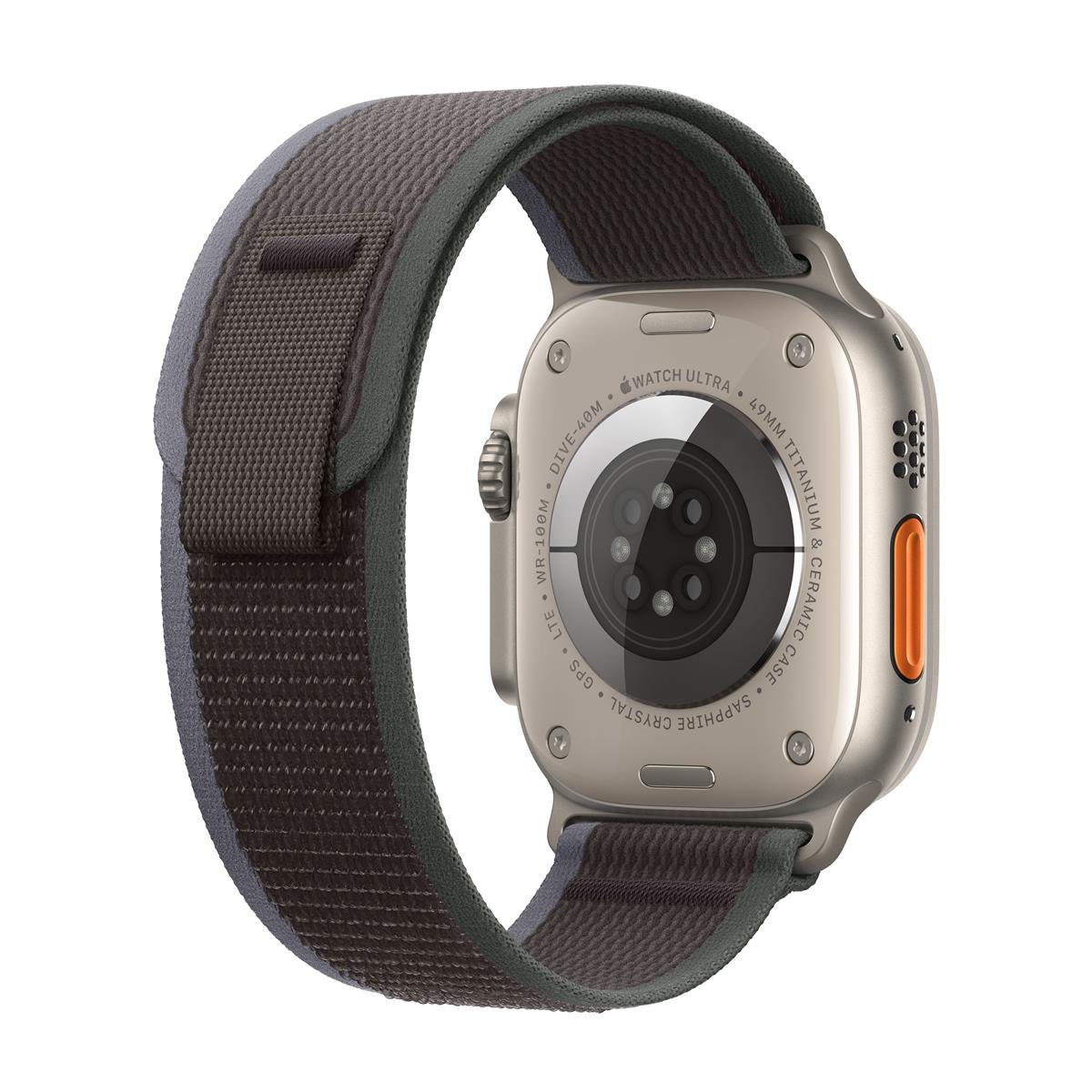 Apple Watch Ultra 2 GPS + Cellular 49mm Titanyum Kasa ve Mavi / Siyah Trail Kordon (S/M) - MRF53TU/A