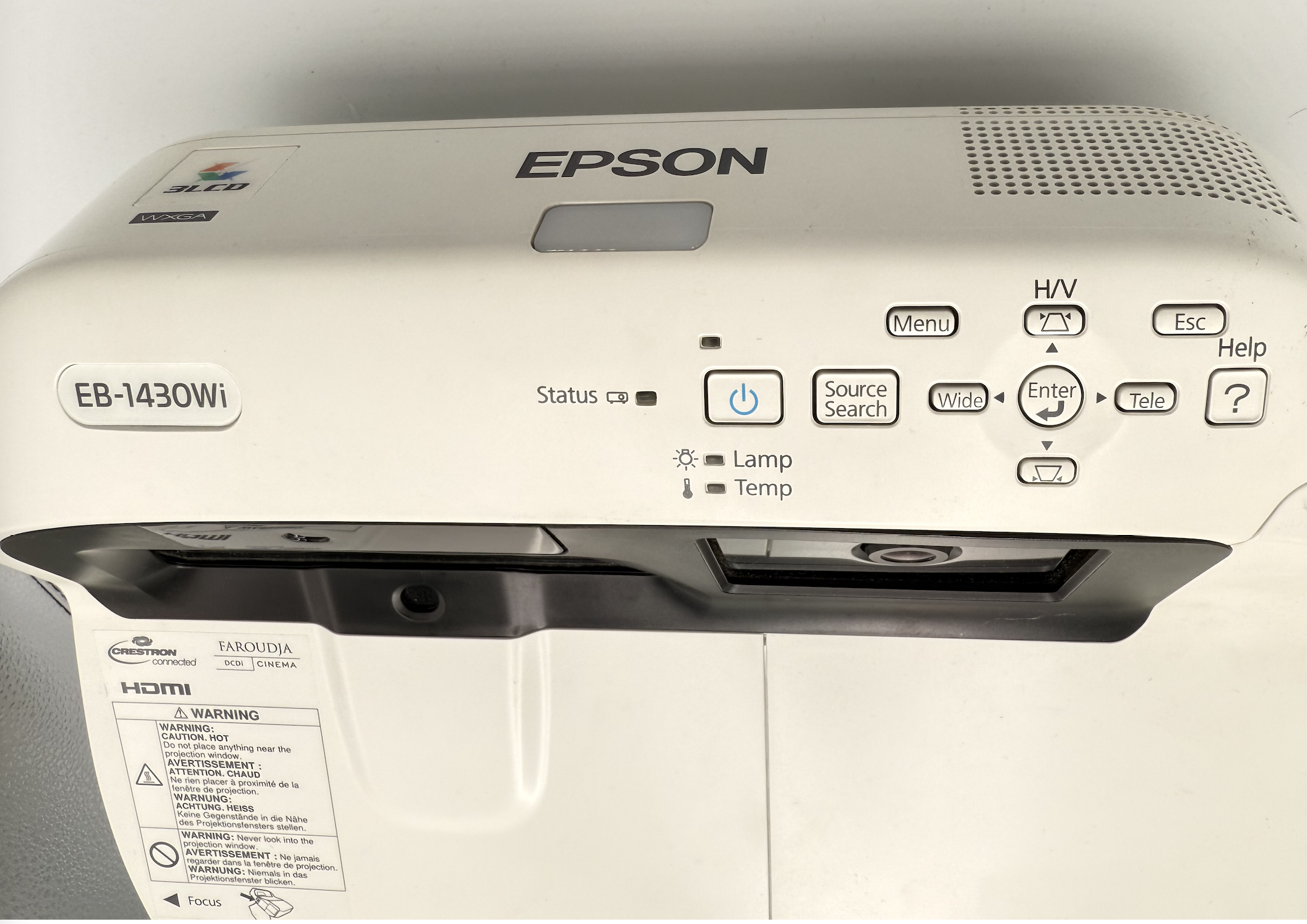 Epson EB-1430Wi Projeksiyon Cihazı - Ultra Short Throw