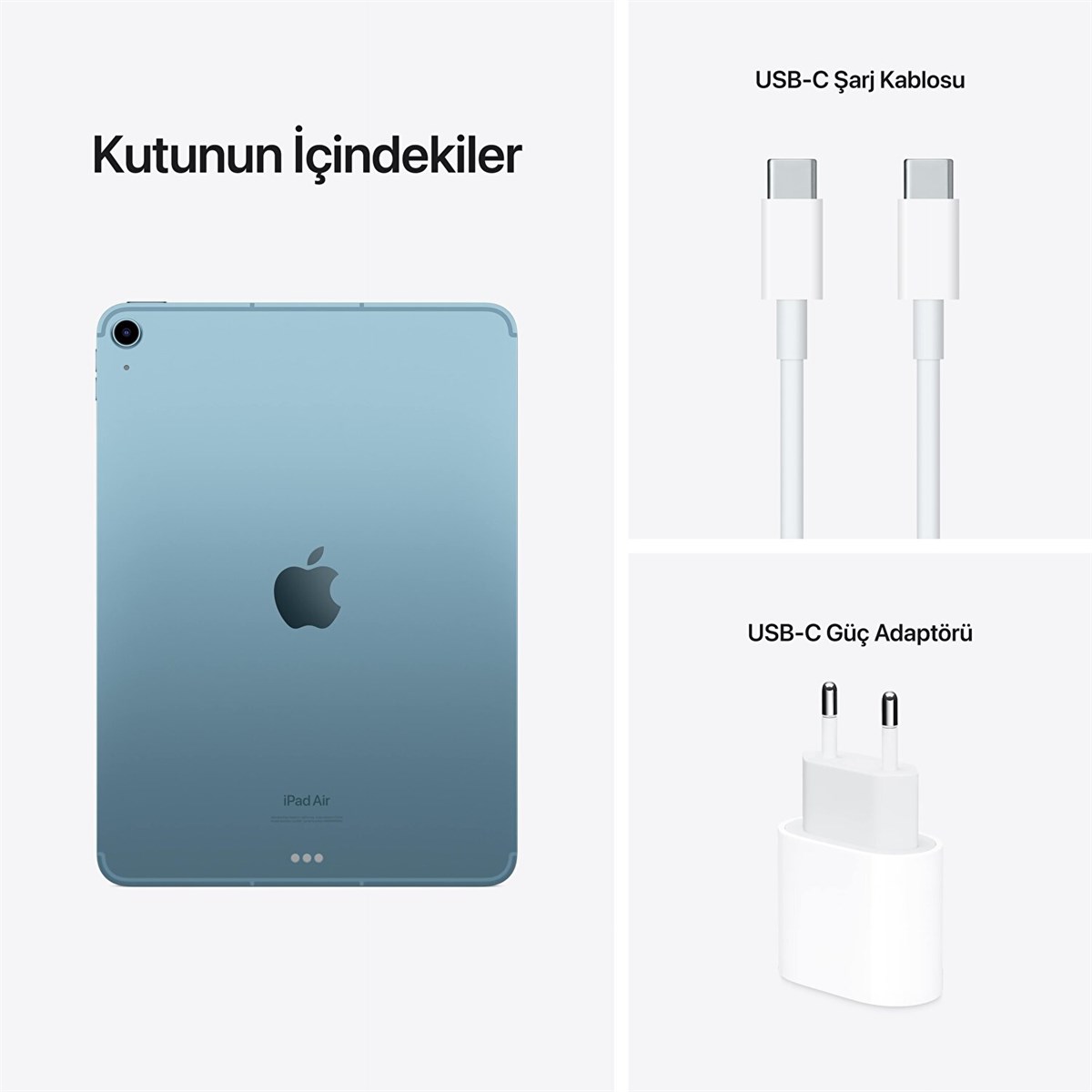 iPad Air (5.nesil) 10.9'' Wi-Fi + Cellular 64GB Mavi MM6U3TU/A