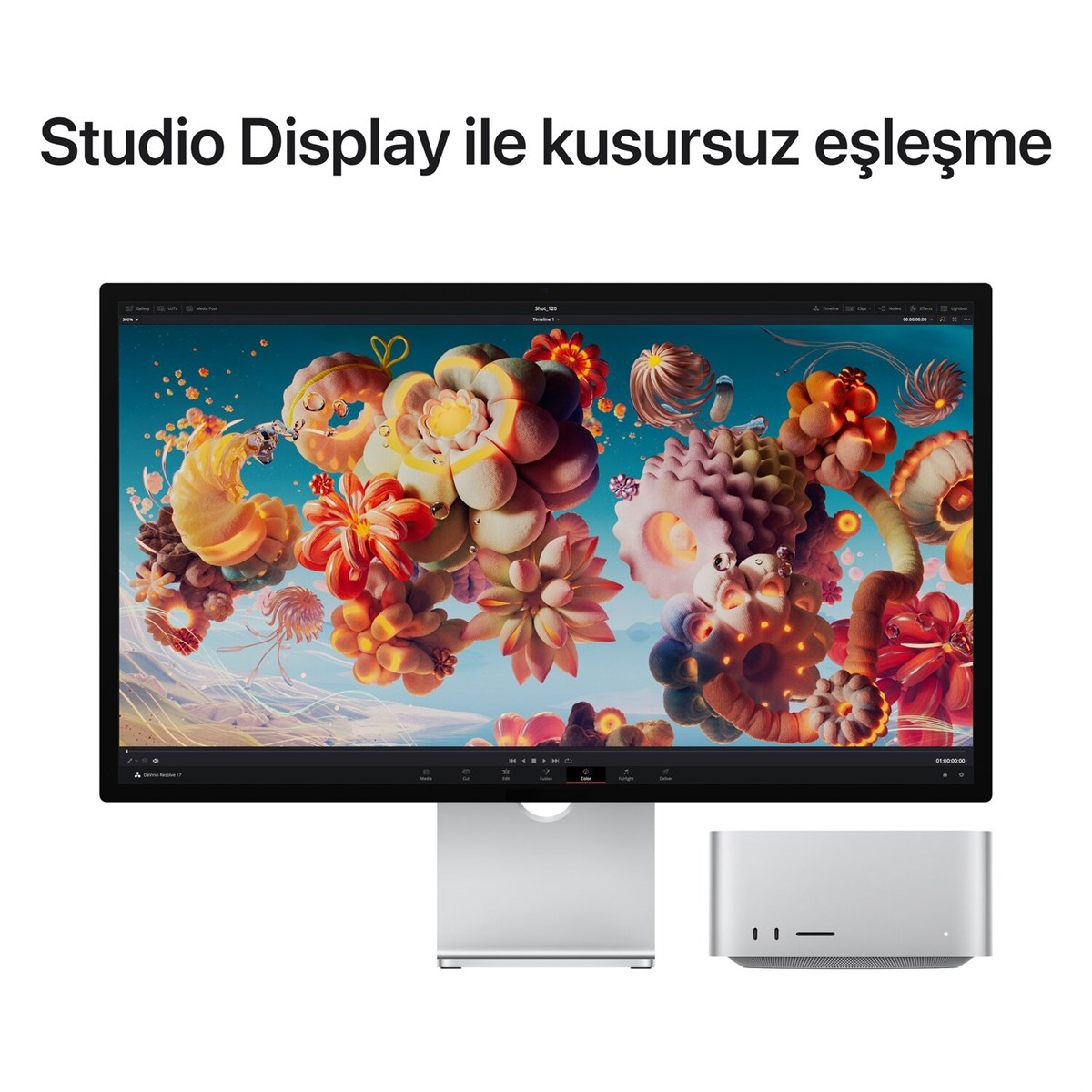 Mac Studio 20-Core CPU 48-Core GPU Apple M1 Ultra /64GB /1TB SSD / MJMW3TU/A