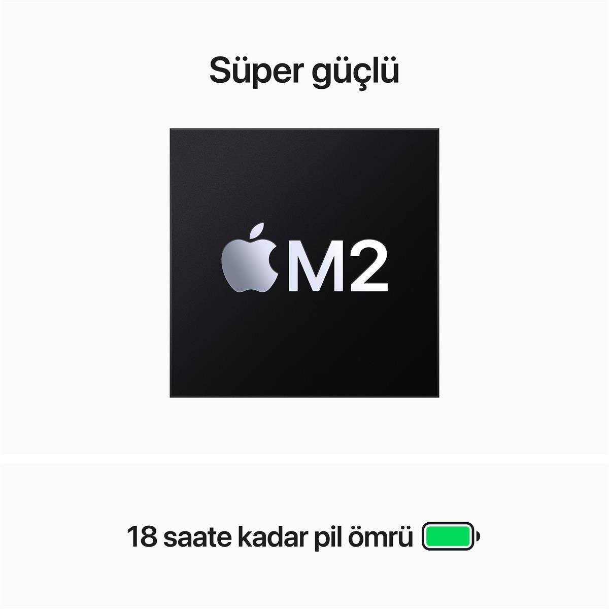 MacBook Air 15'' 8-Core CPU 10-Core GPU Apple M2 /8GB /256GB SSD /S.Grey MQKP3TU/A