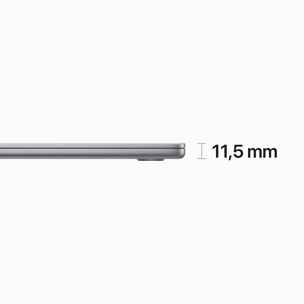 MacBook Air 15'' 8-Core CPU 10-Core GPU Apple M2 /8GB /256GB SSD /S.Grey MQKP3TU/A