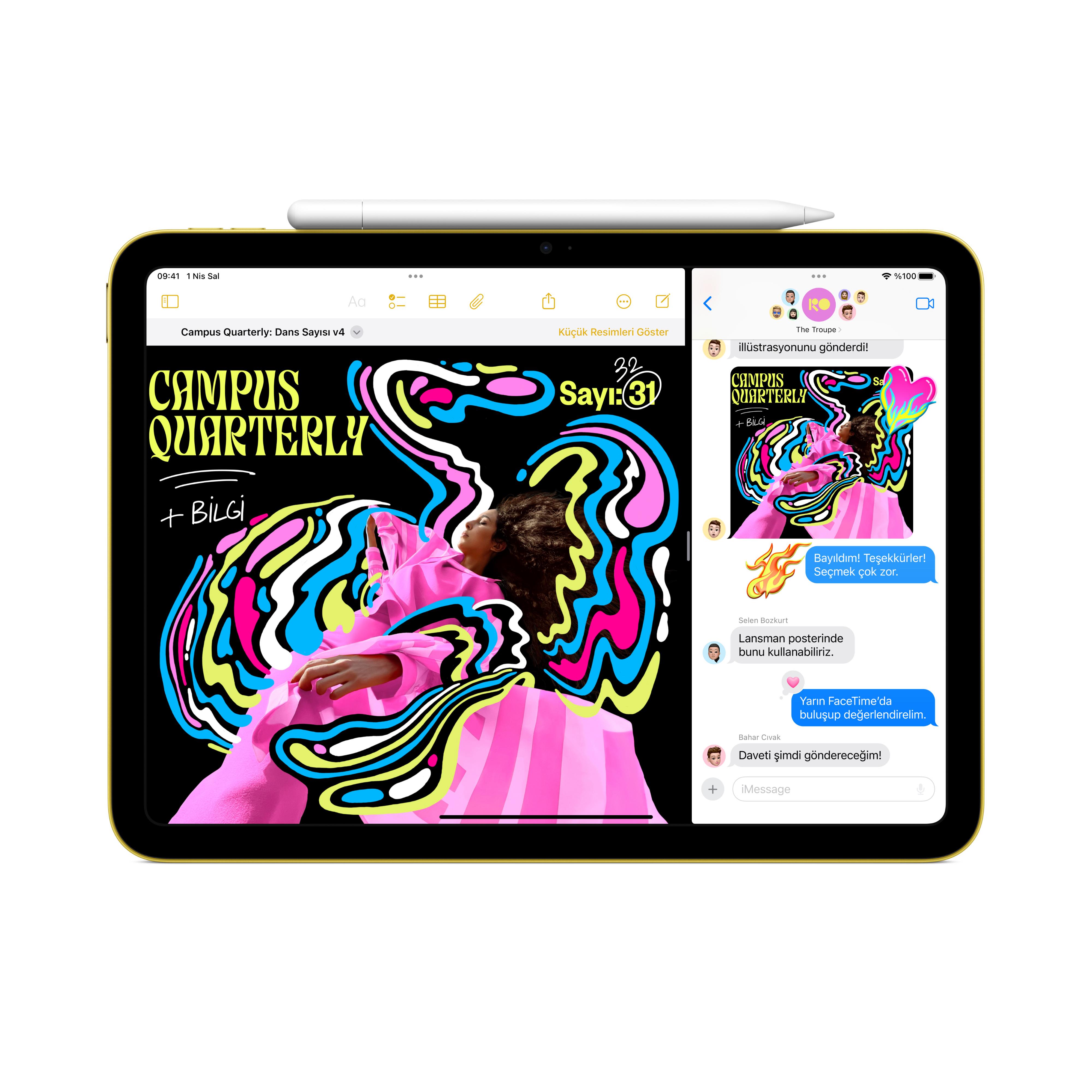 iPad 11'' (A16) Wi-Fi + Cellular 512GB Mavi MD7Q4TU/A