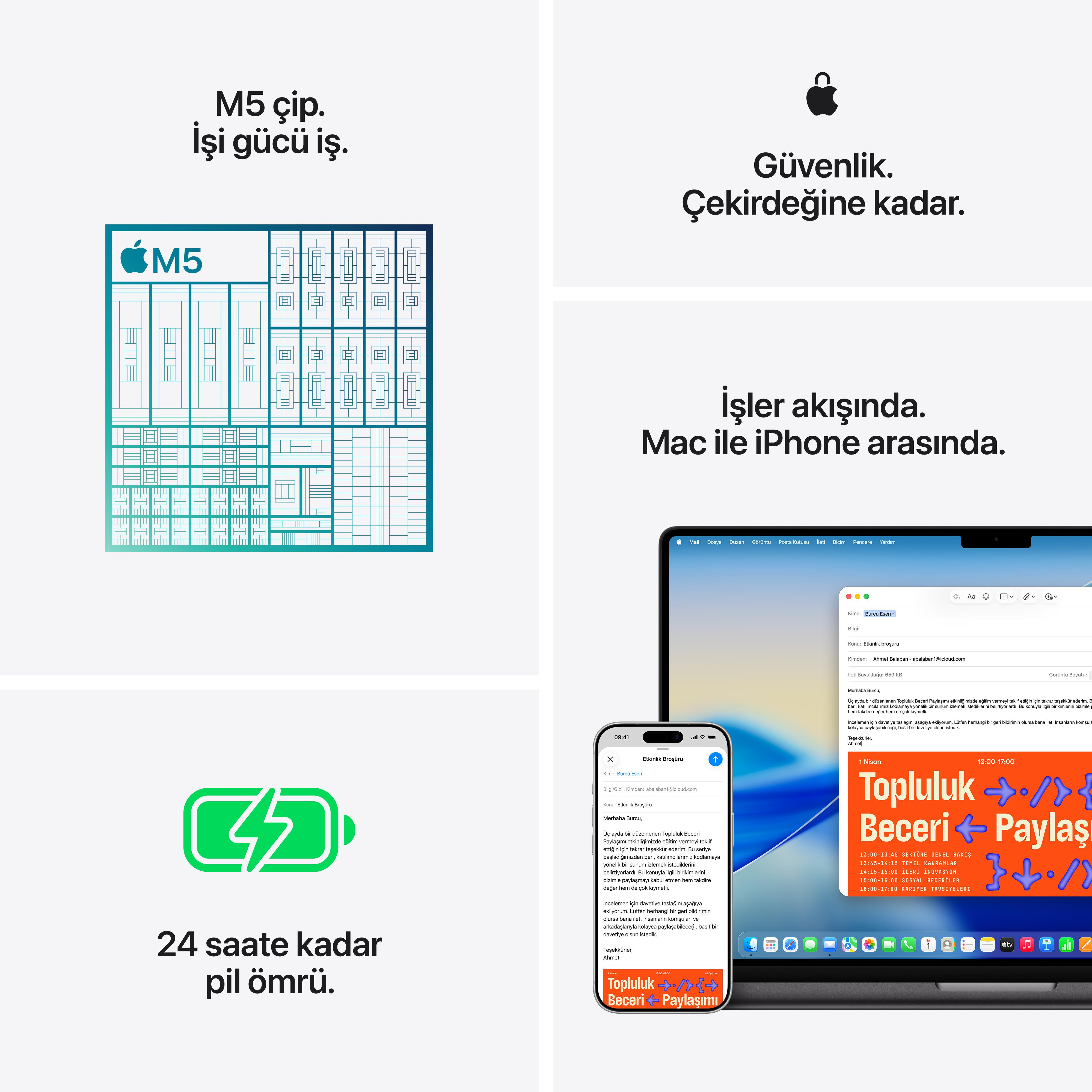 MacBook Pro 14'' 10-Core CPU 10-Core GPU Apple M5 16GB 512GB SSD S.Black MDE04TU/A