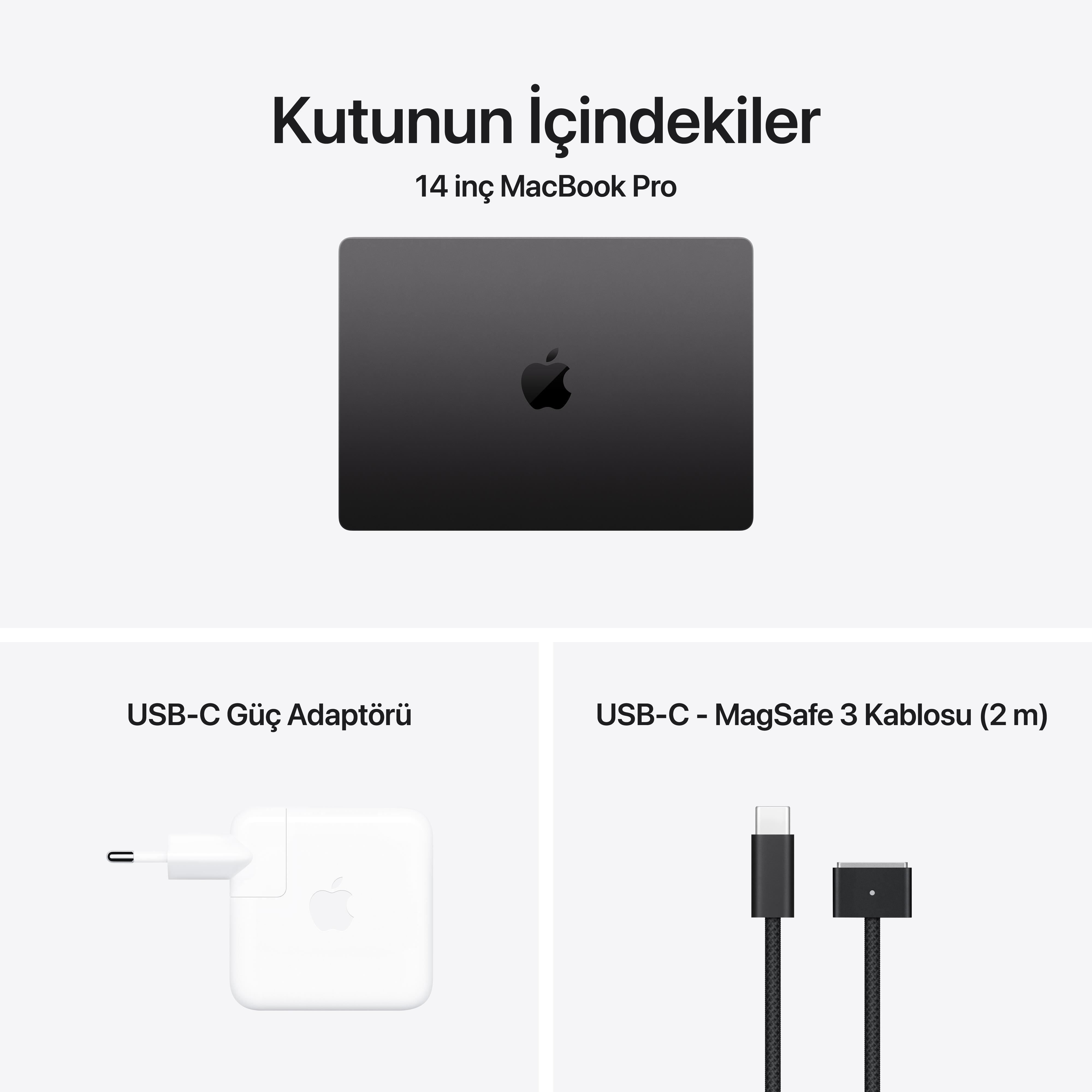 MacBook Pro 14'' 10-Core CPU 10-Core GPU Apple M5 16GB 512GB SSD S.Black MDE04TU/A
