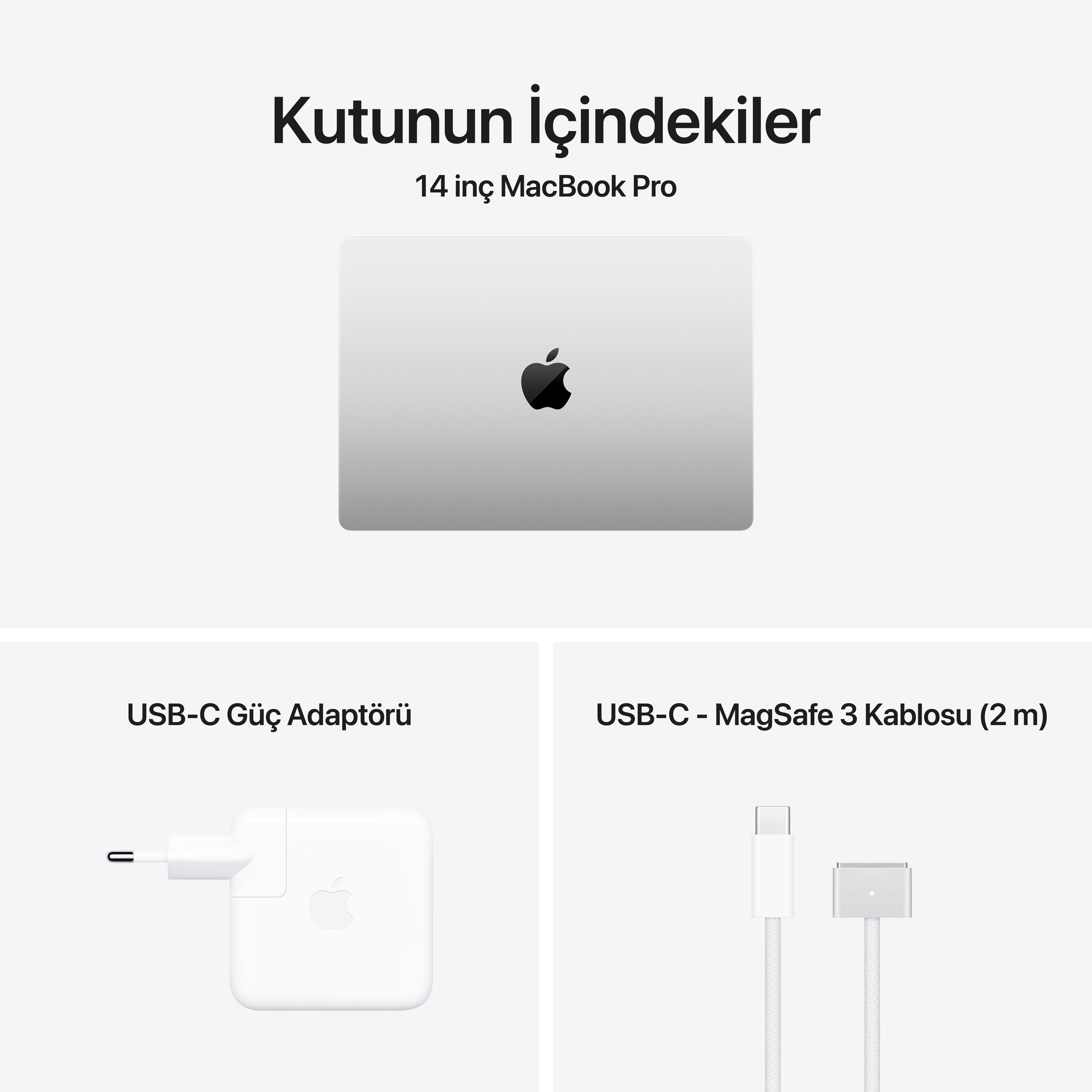 MacBook Pro 14'' 10-Core CPU 10-Core GPU Apple M5 16GB 512GB SSD Silver MDE44TU/A
