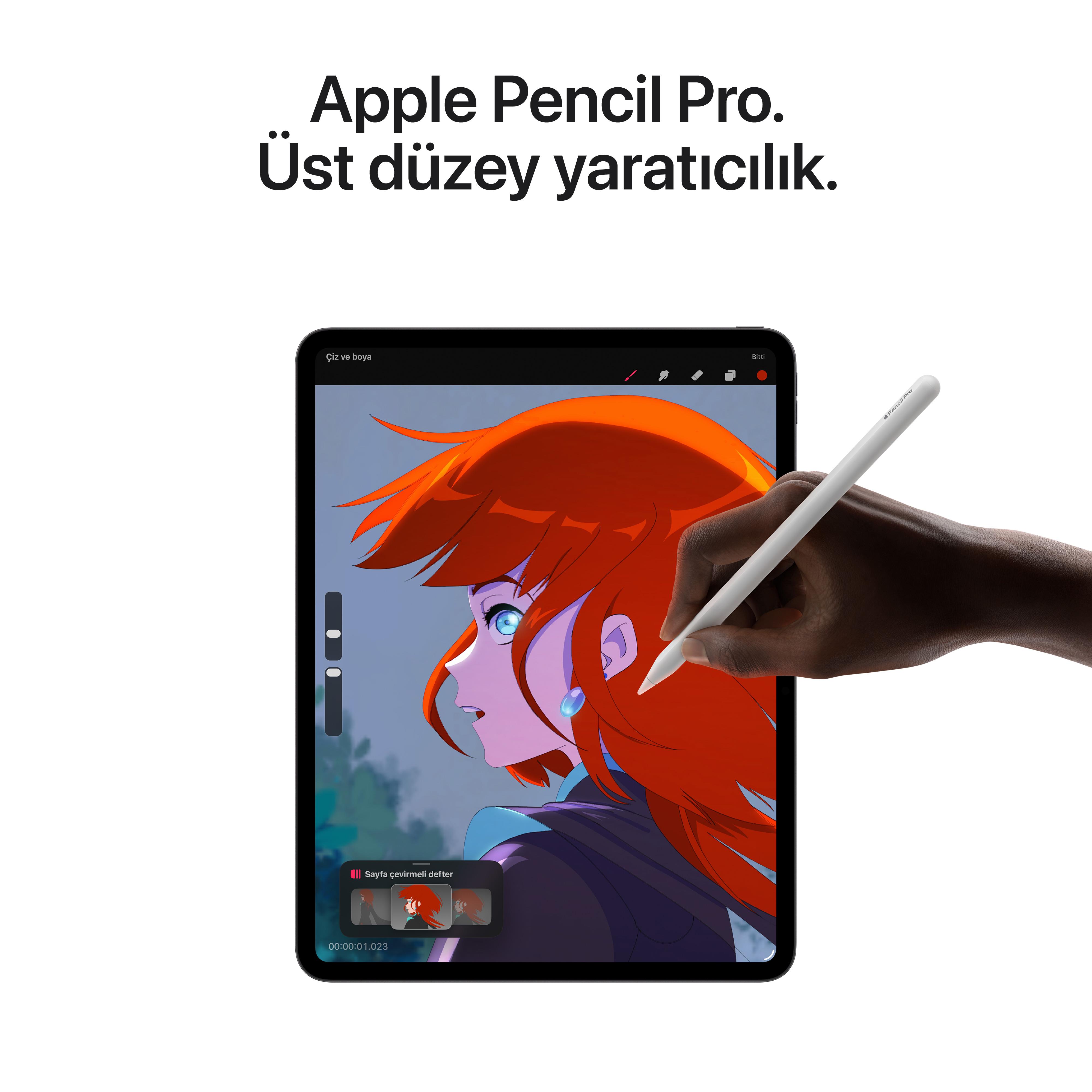 iPad Pro 11'' M5 Wi-Fi +Cellular 256GB Standart Cam Uzay Siyahı ME2N4TU/A