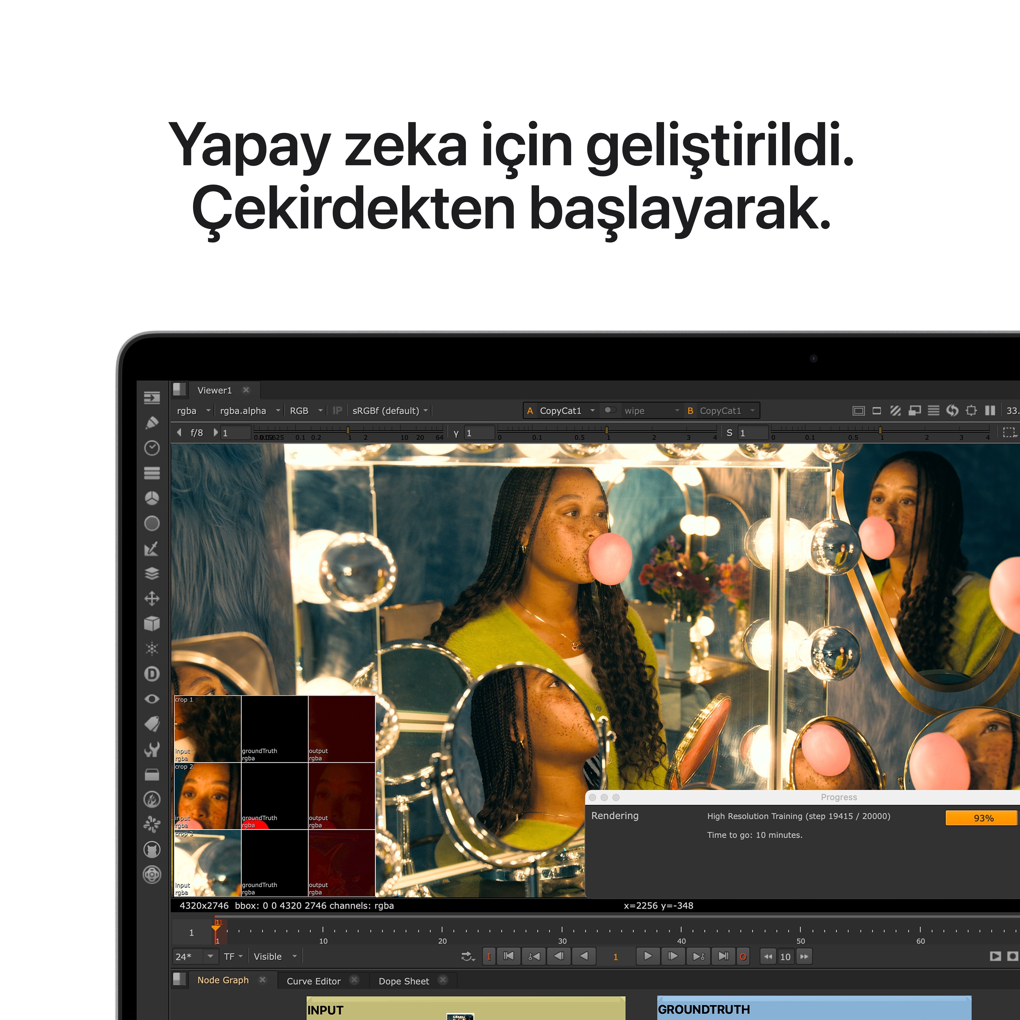 MacBook Pro 16'' 18-Core CPU 32-Core GPU Apple M5 Max 36GB 2TB SSD Gümüş MGE74TU/A