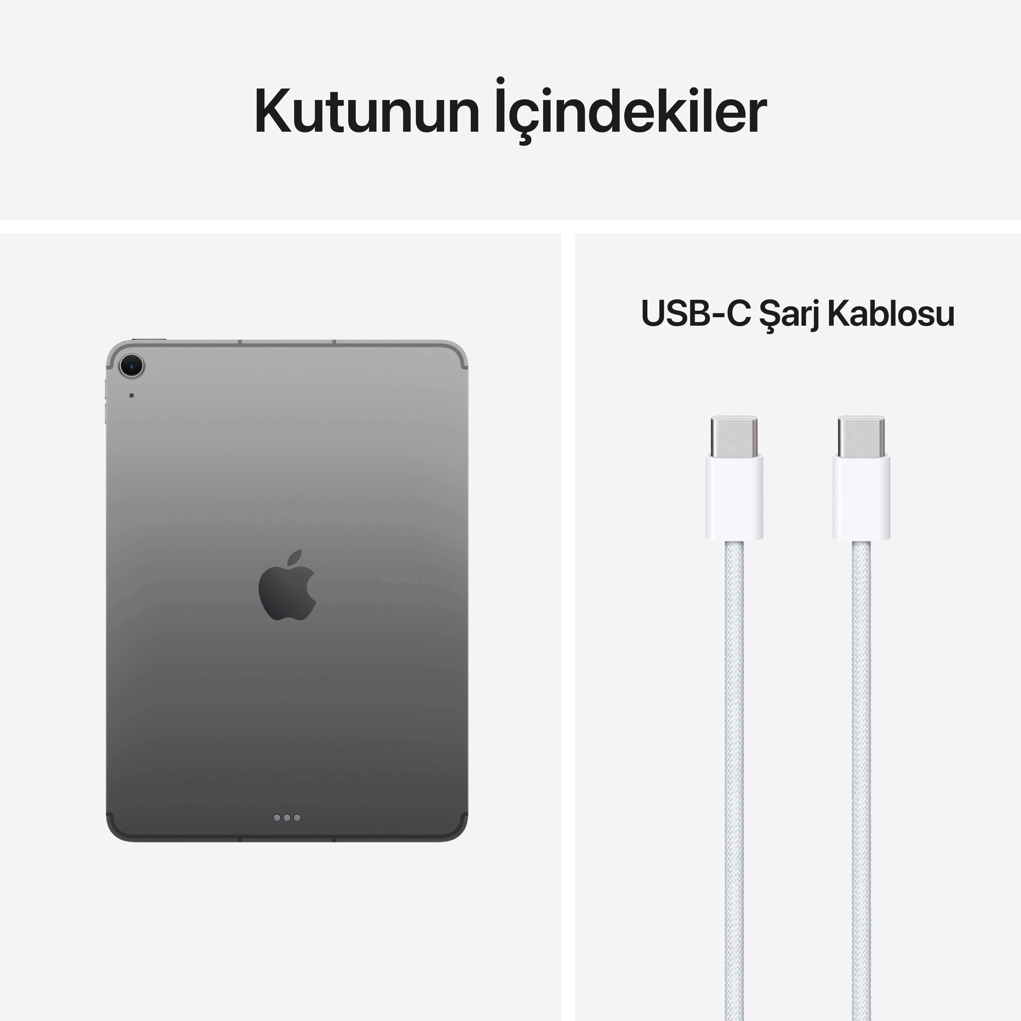 iPad Air M4 11'' Wi-Fi + Cellular 128GB Uzay Grisi MH784TU/A