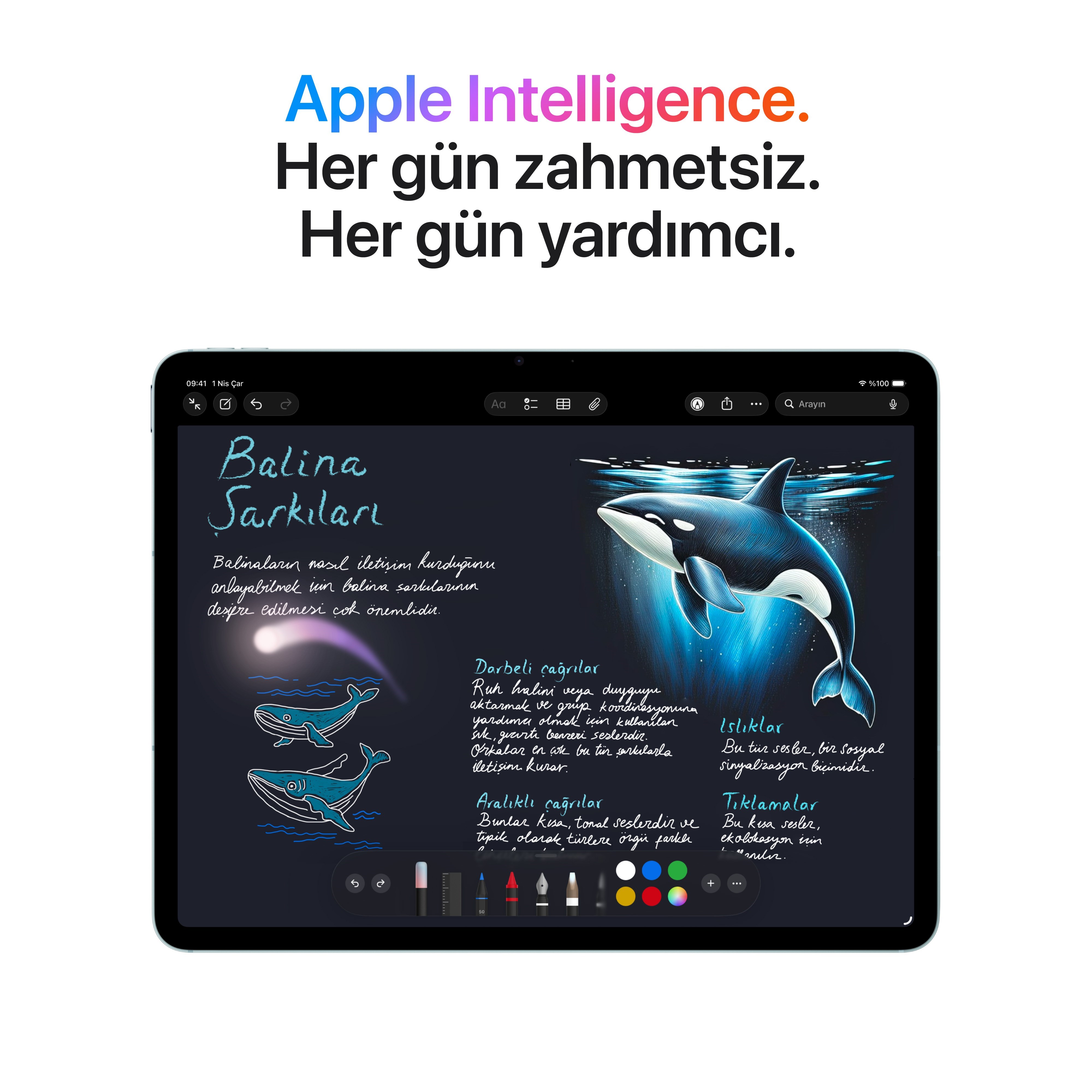 iPad Air M4 11'' Wi-Fi + Cellular 128GB Mavi MH794TU/A
