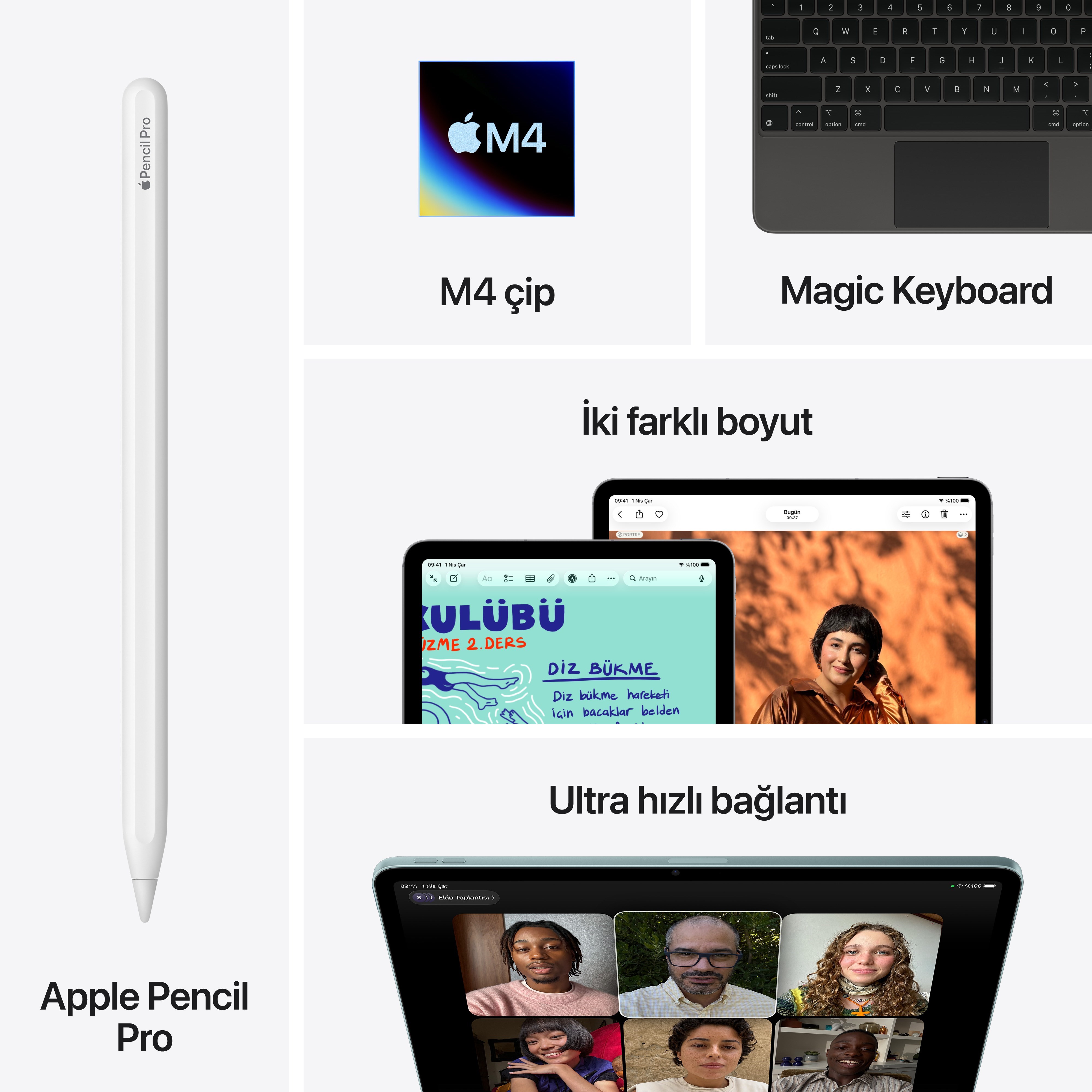 iPad Air M4 11'' Wi-Fi + Cellular 128GB Mor MH7C4TU/A